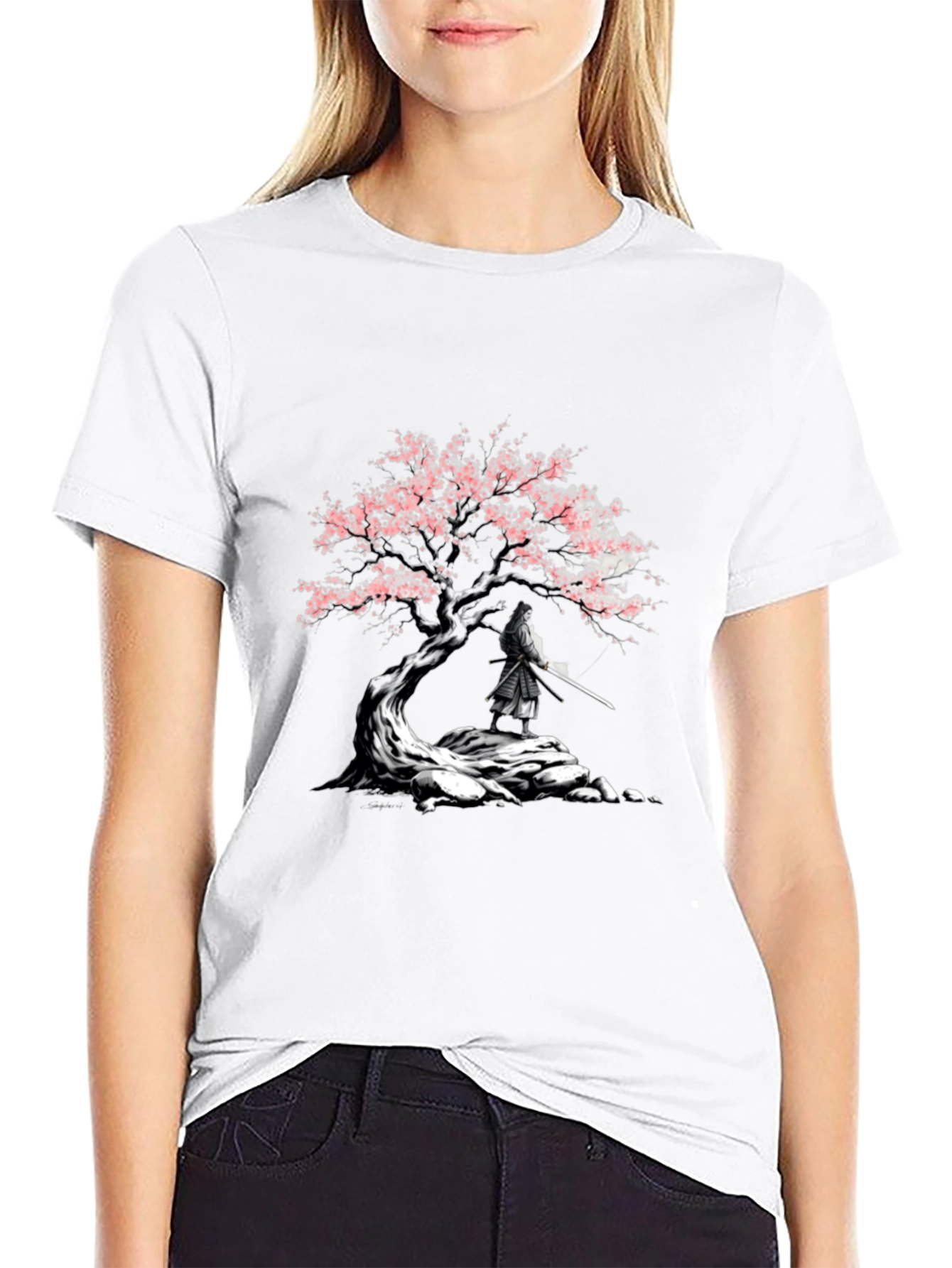 Samurai Tree Graphic Tee