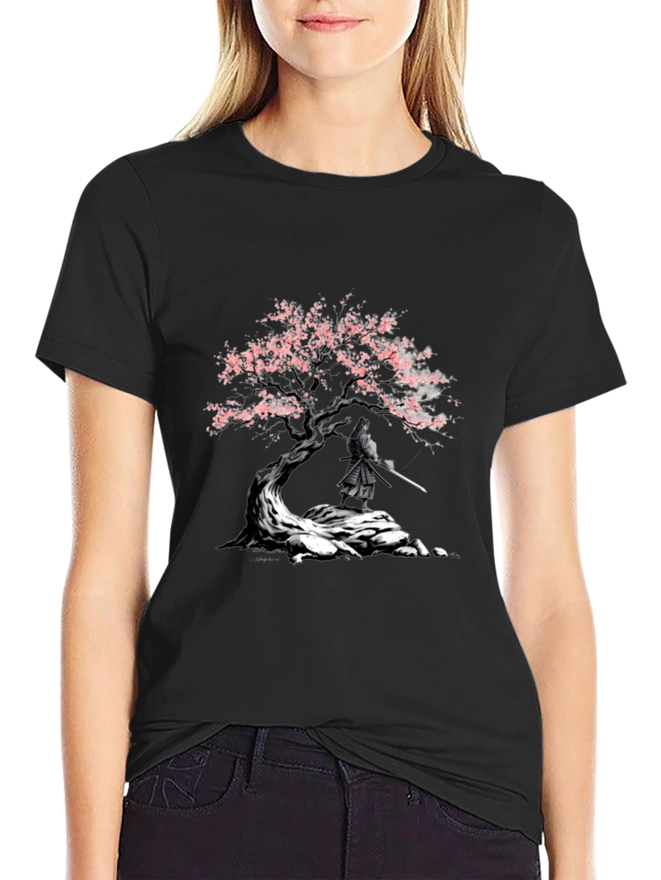 Samurai Tree Graphic Tee