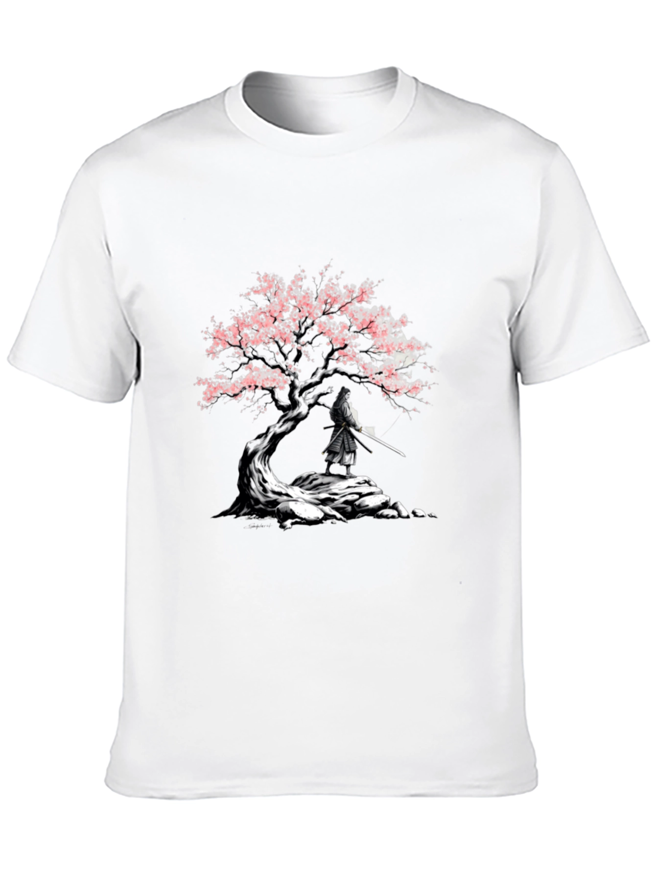 Samurai Tree Graphic Tee