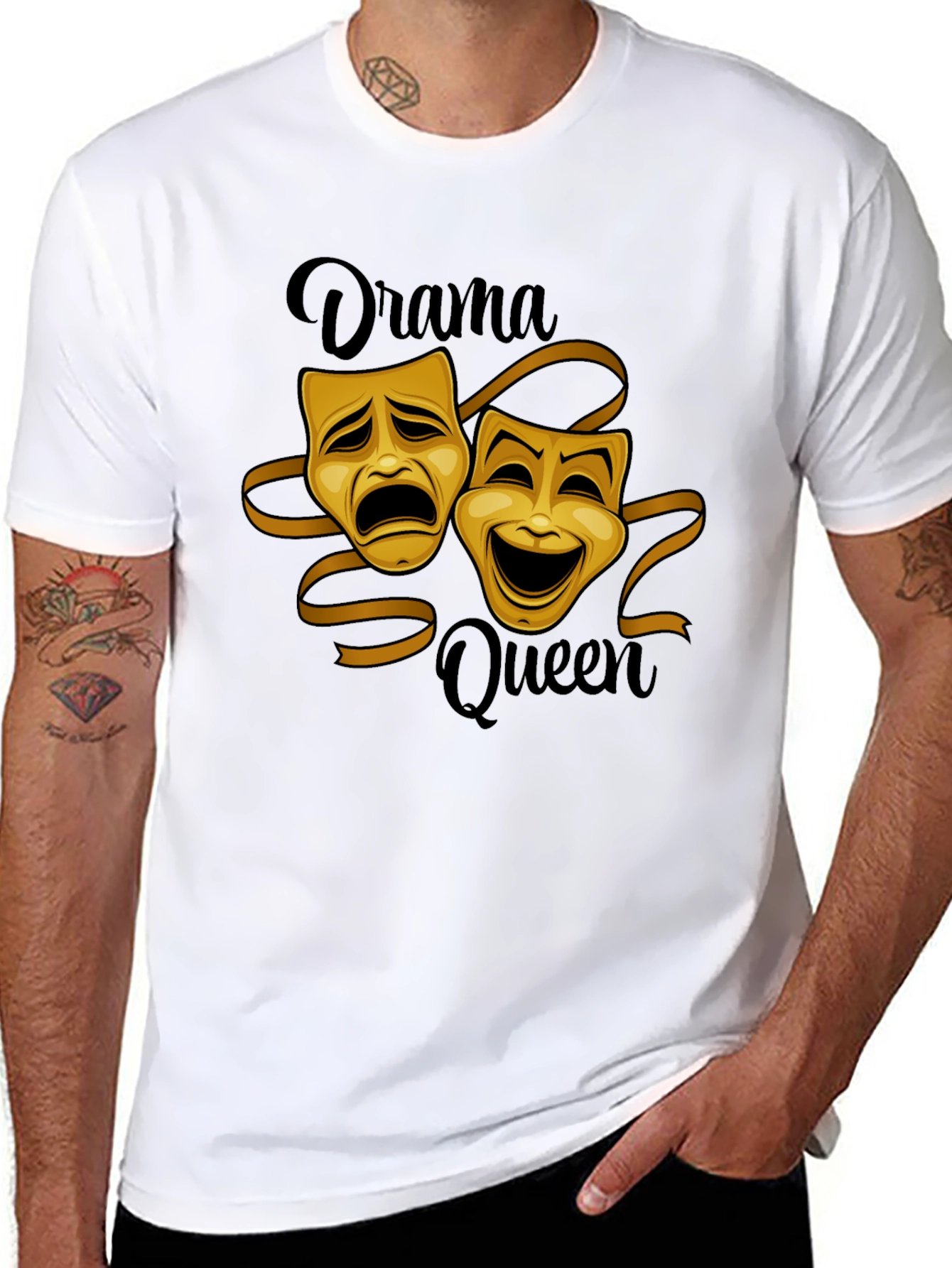 Drama Queen Black T-Shirt