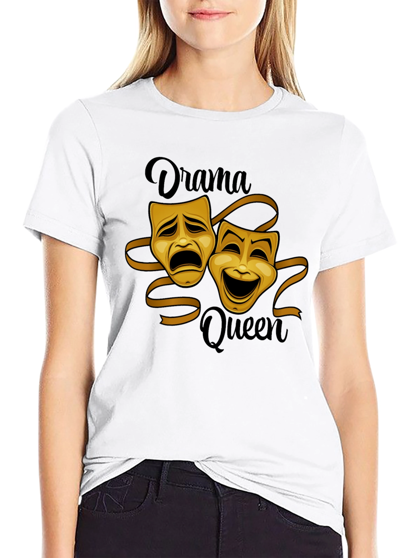 Drama Queen Black T-Shirt