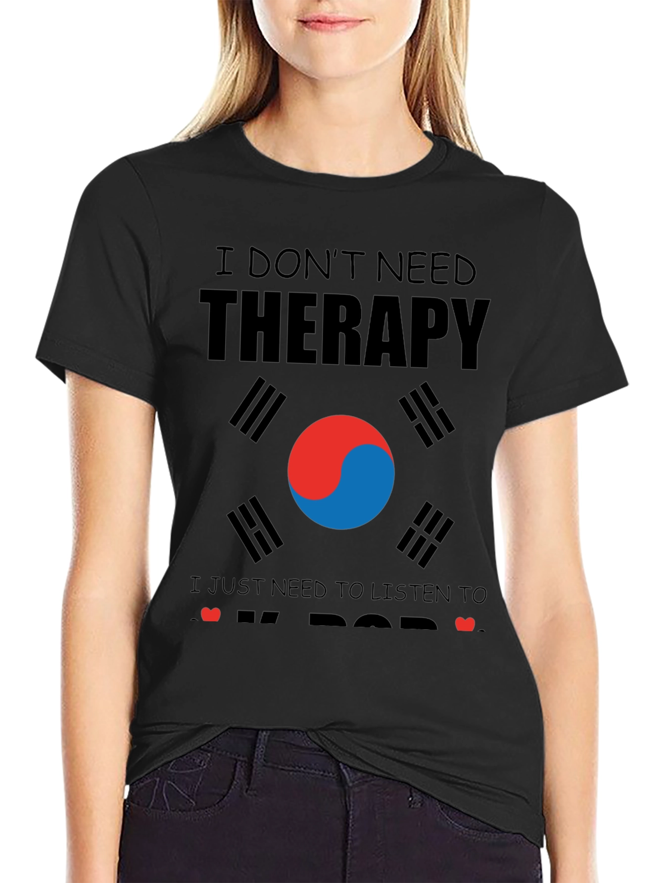 K-Pop Therapy T-Shirt - Music Lover Tee