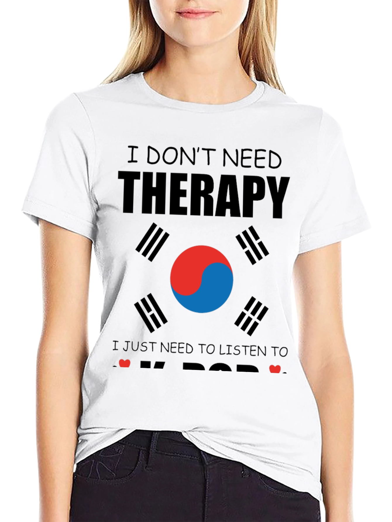 K-Pop Therapy T-Shirt - Music Lover Tee