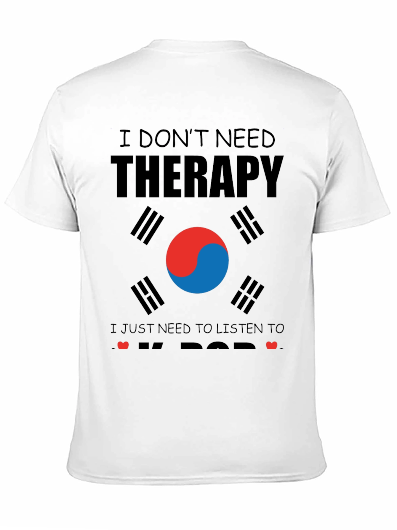 K-Pop Therapy T-Shirt - Music Lover Tee