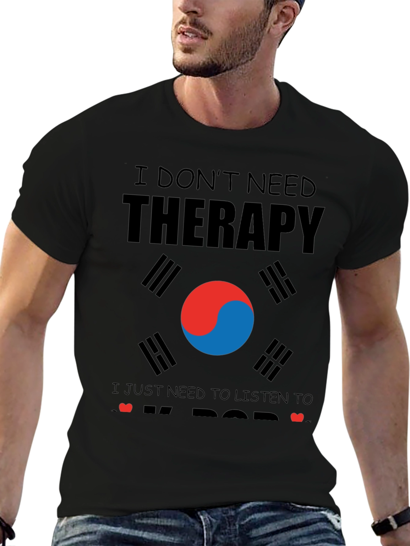 K-Pop Therapy T-Shirt - Music Lover Tee