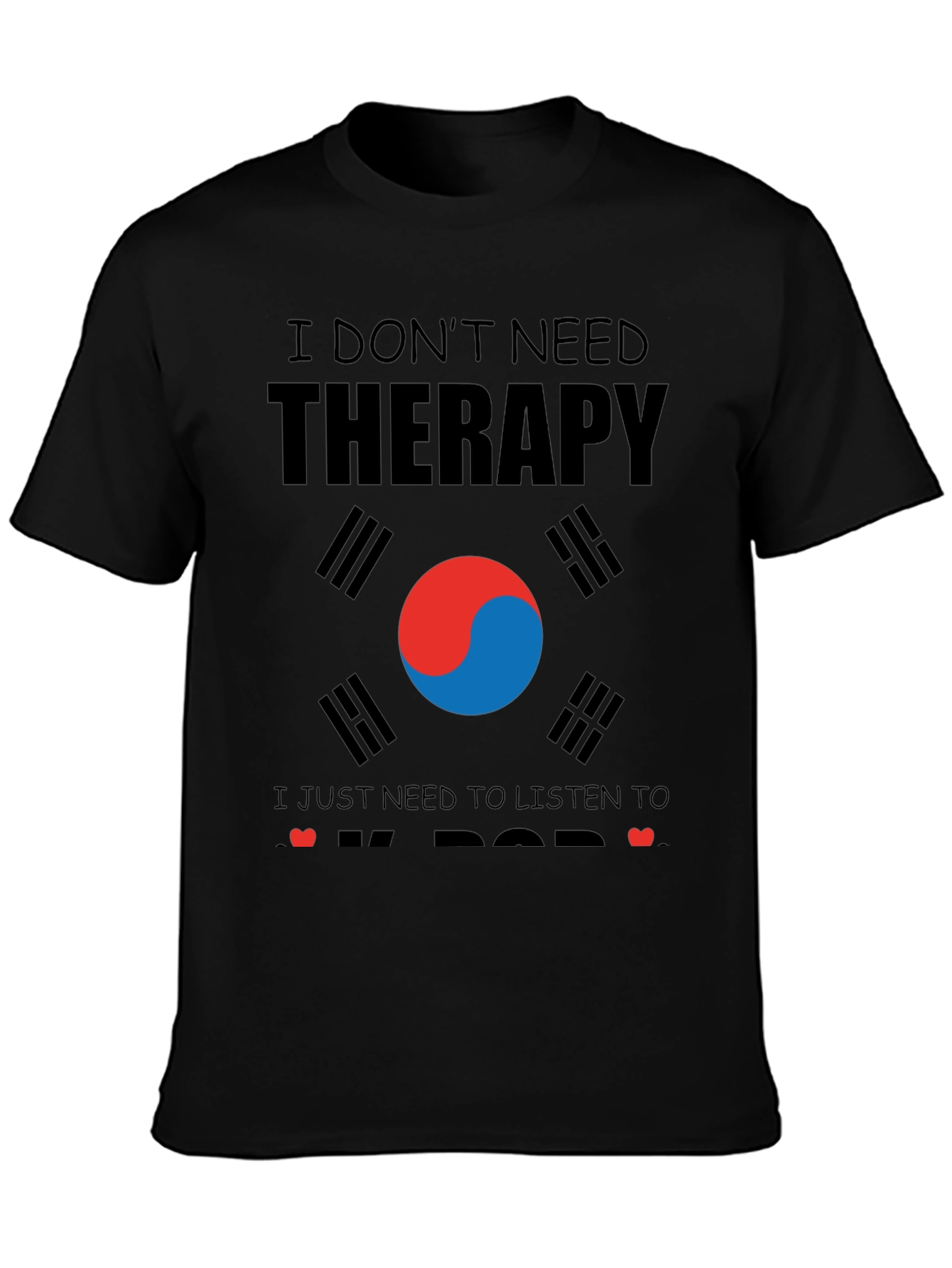 K-Pop Therapy T-Shirt - Music Lover Tee