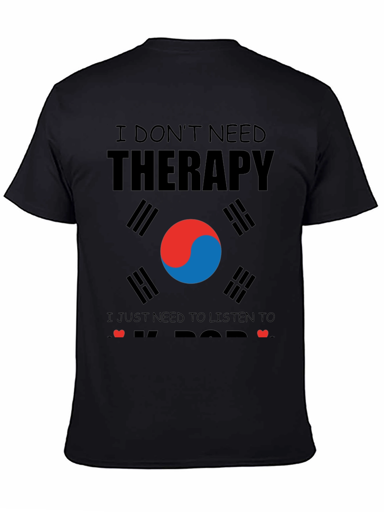 K-Pop Therapy T-Shirt - Music Lover Tee
