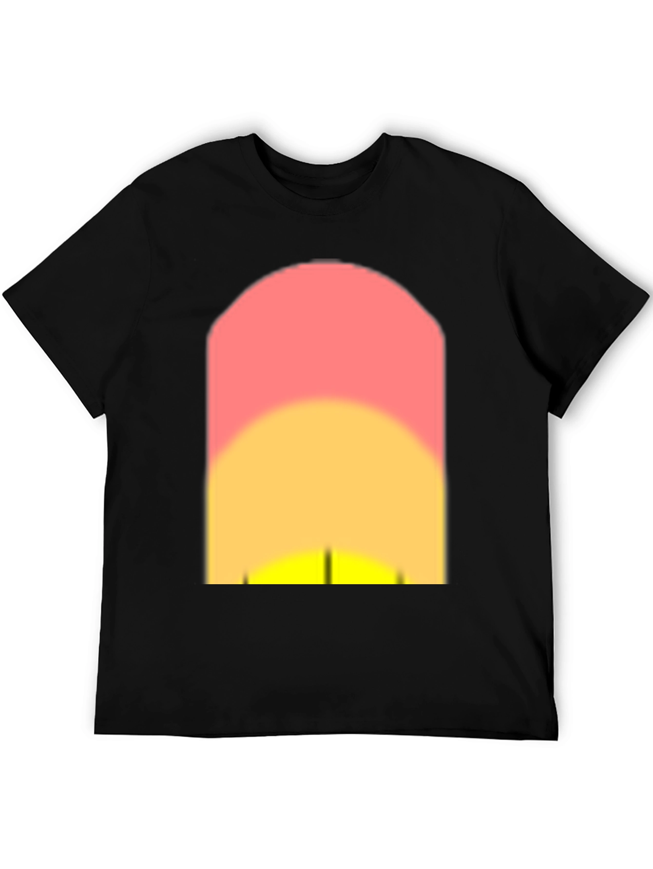 Sunset Graphic Black T-Shirt