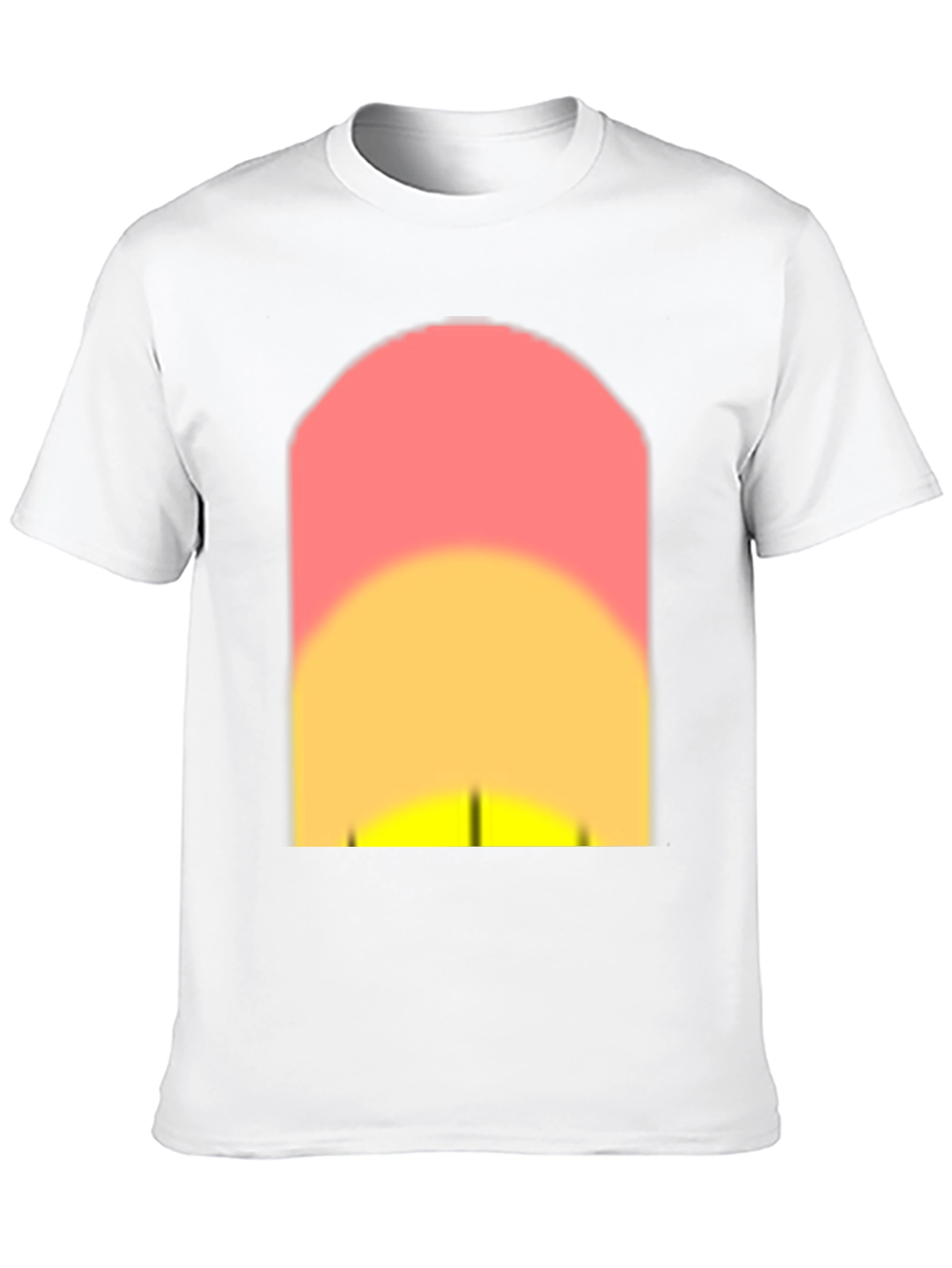 Sunset Graphic Black T-Shirt