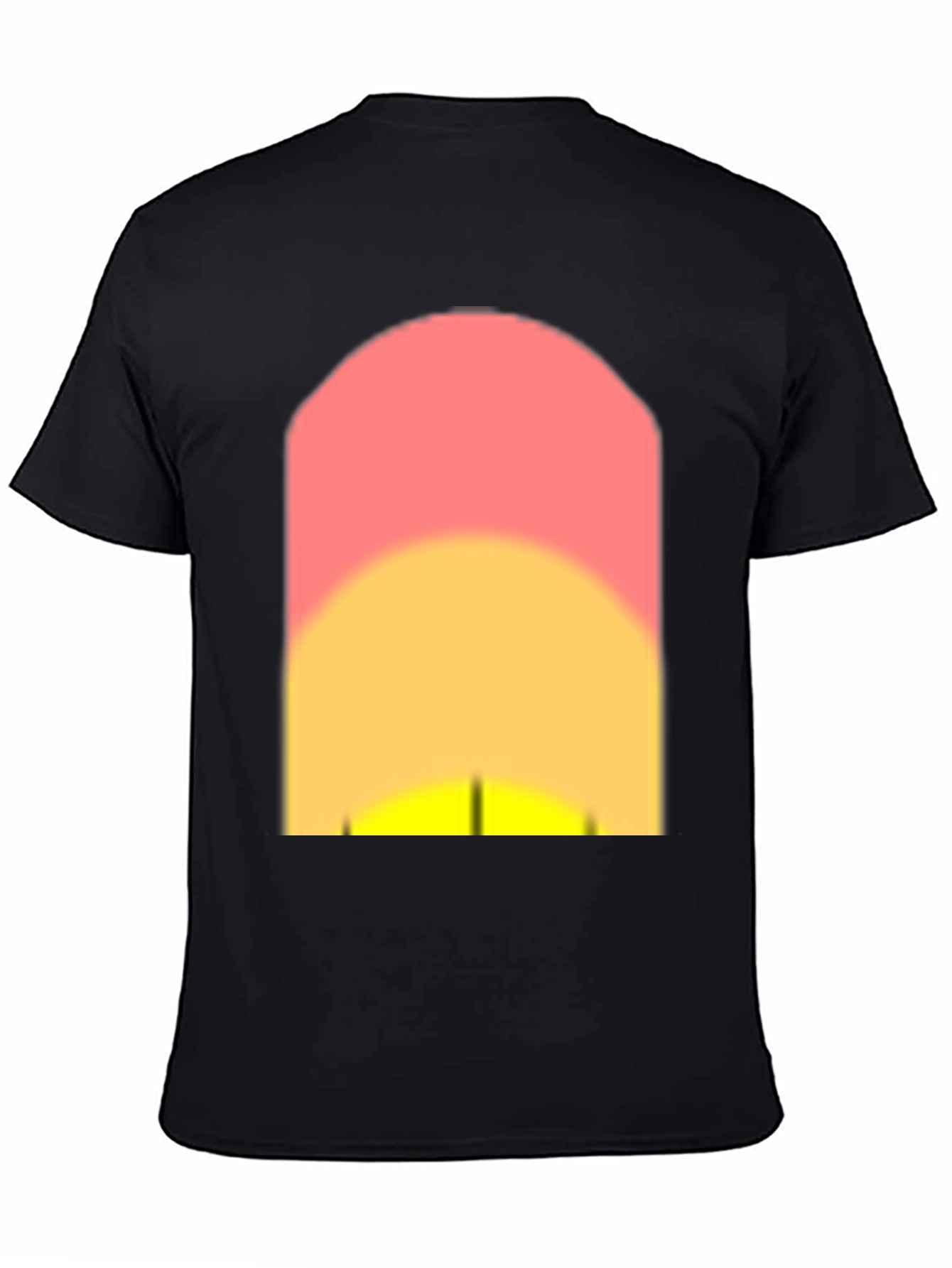 Sunset Graphic Black T-Shirt