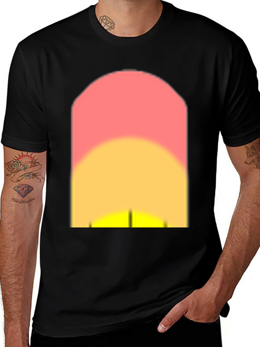 Sunset Graphic Black T-Shirt