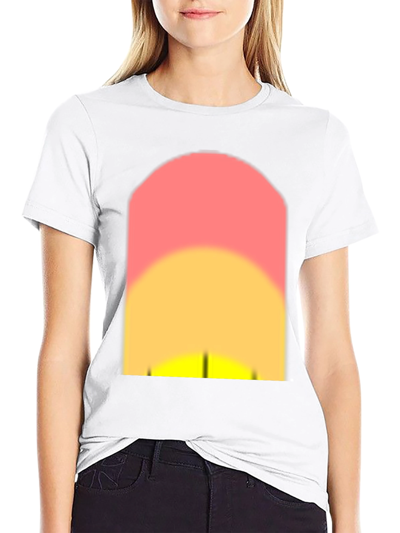 Sunset Graphic Black T-Shirt