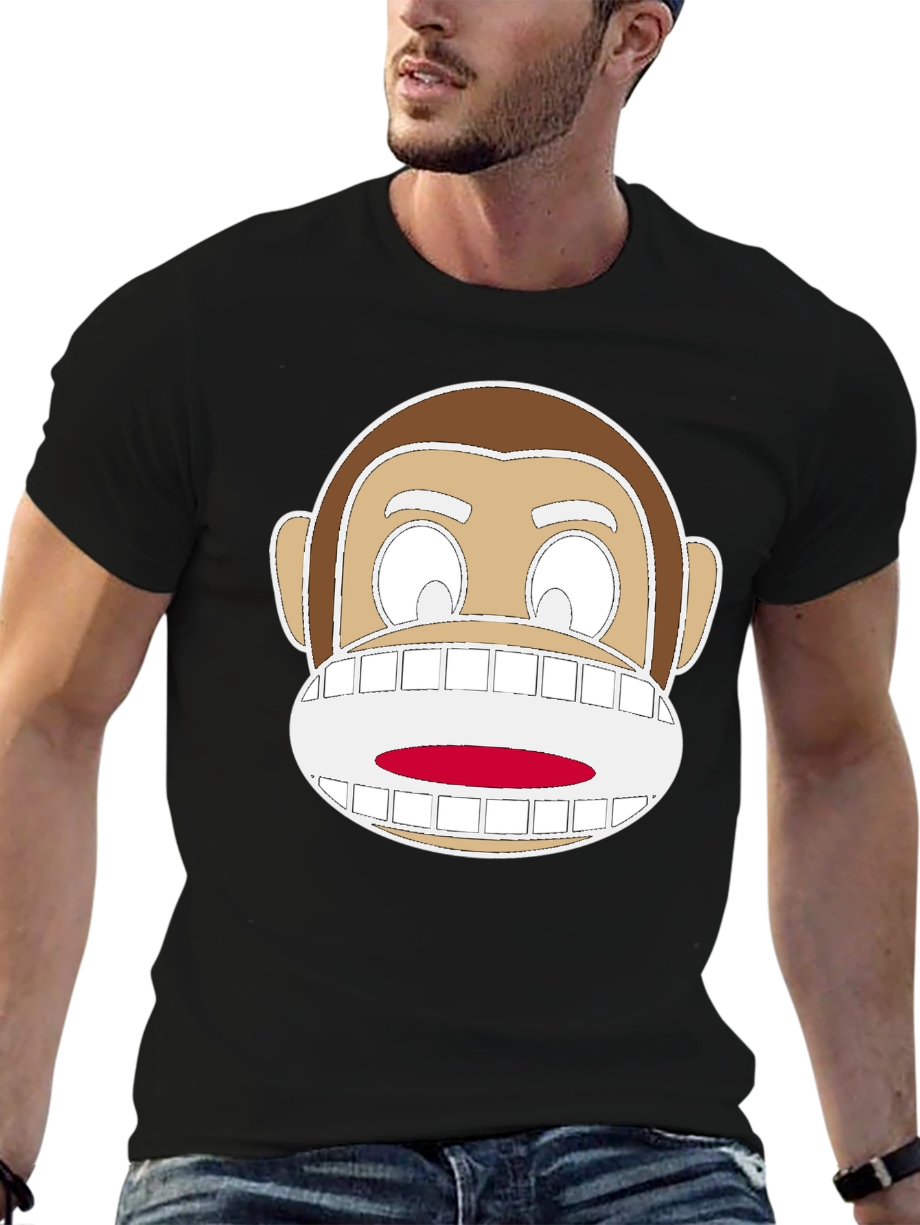 Sock Monkey Graphic Tee - Fun Novelty T-Shirt