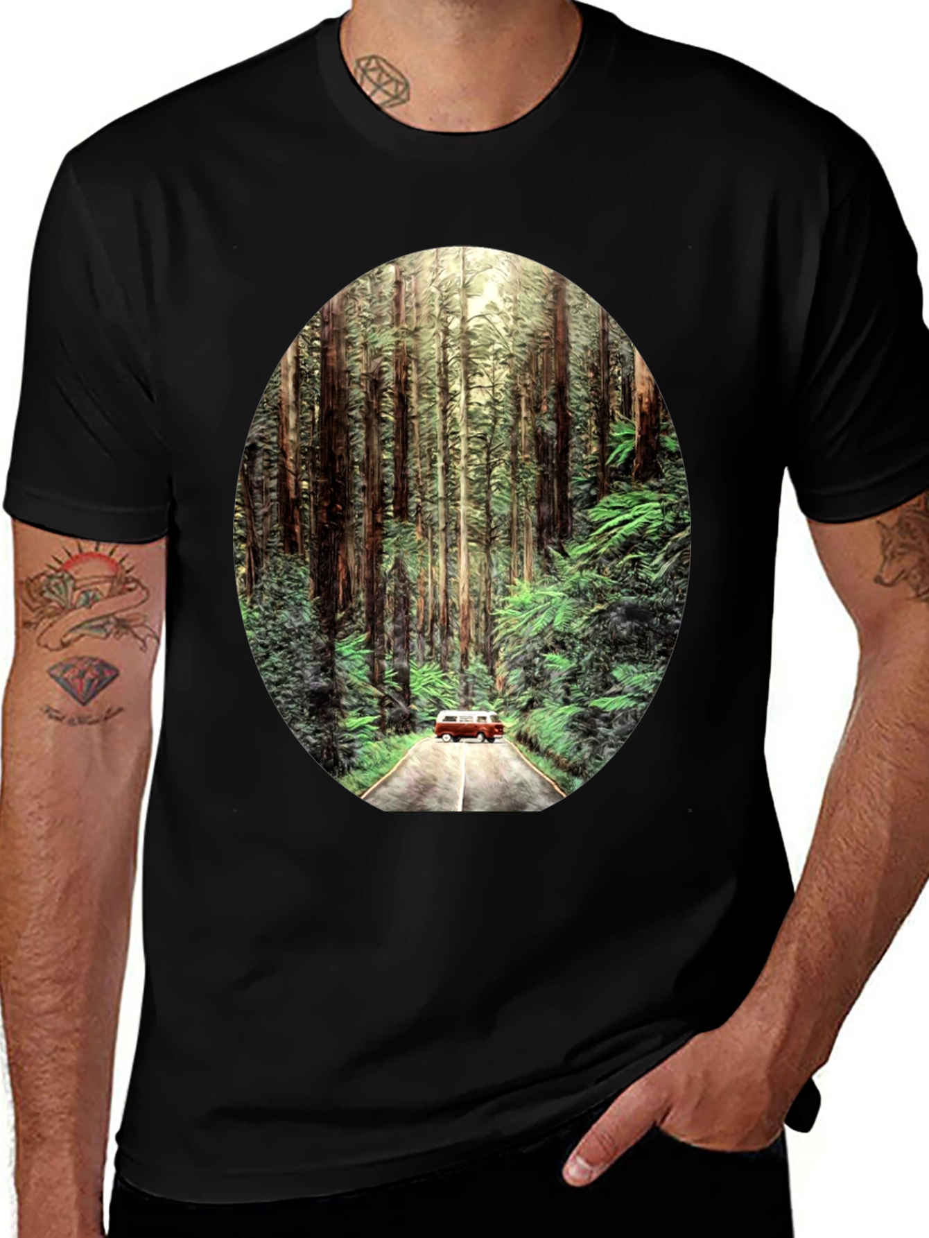 Road Trip T-Shirt: Forest Adventure Tee