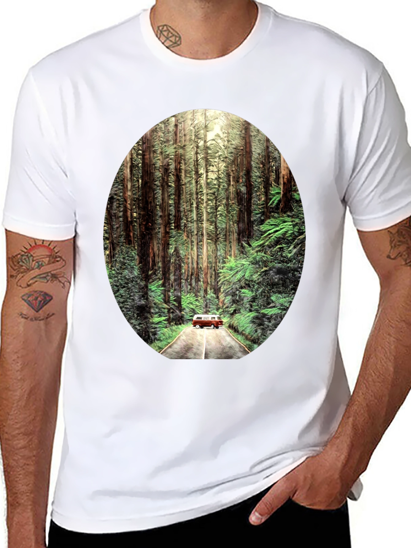 Road Trip T-Shirt: Forest Adventure Tee