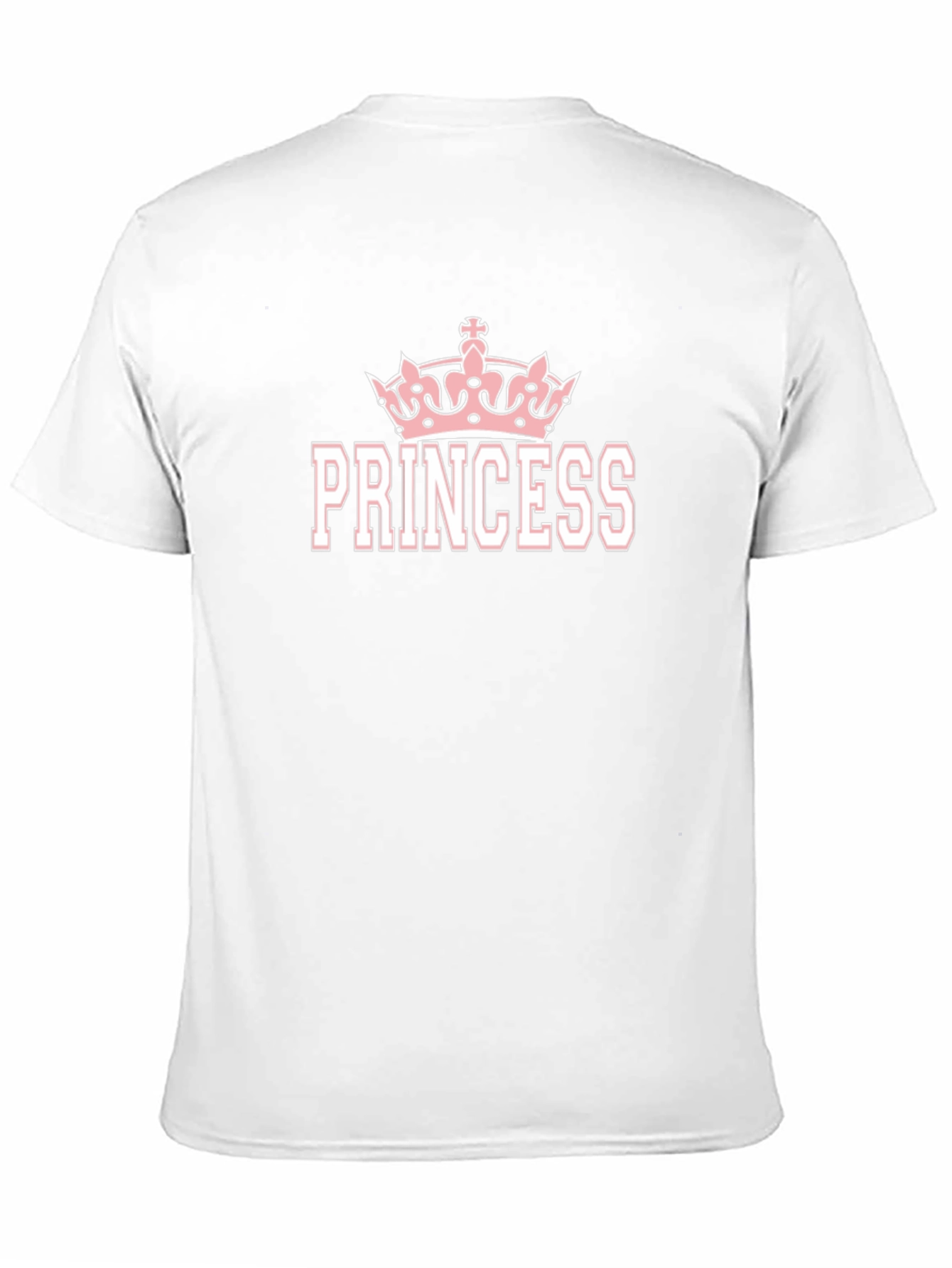 Princess Crown Graphic Black T-Shirt