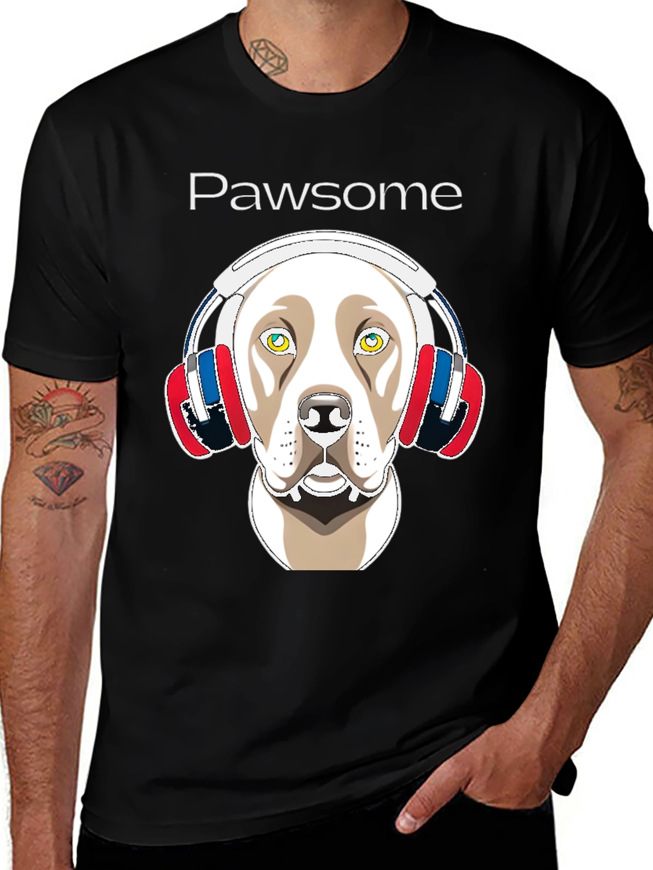 Pawsome Dog Graphic Tee