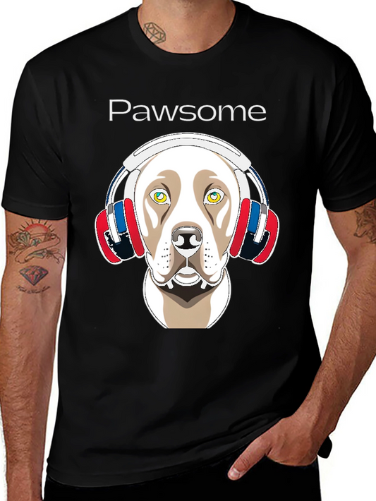 Pawsome Dog Graphic Tee