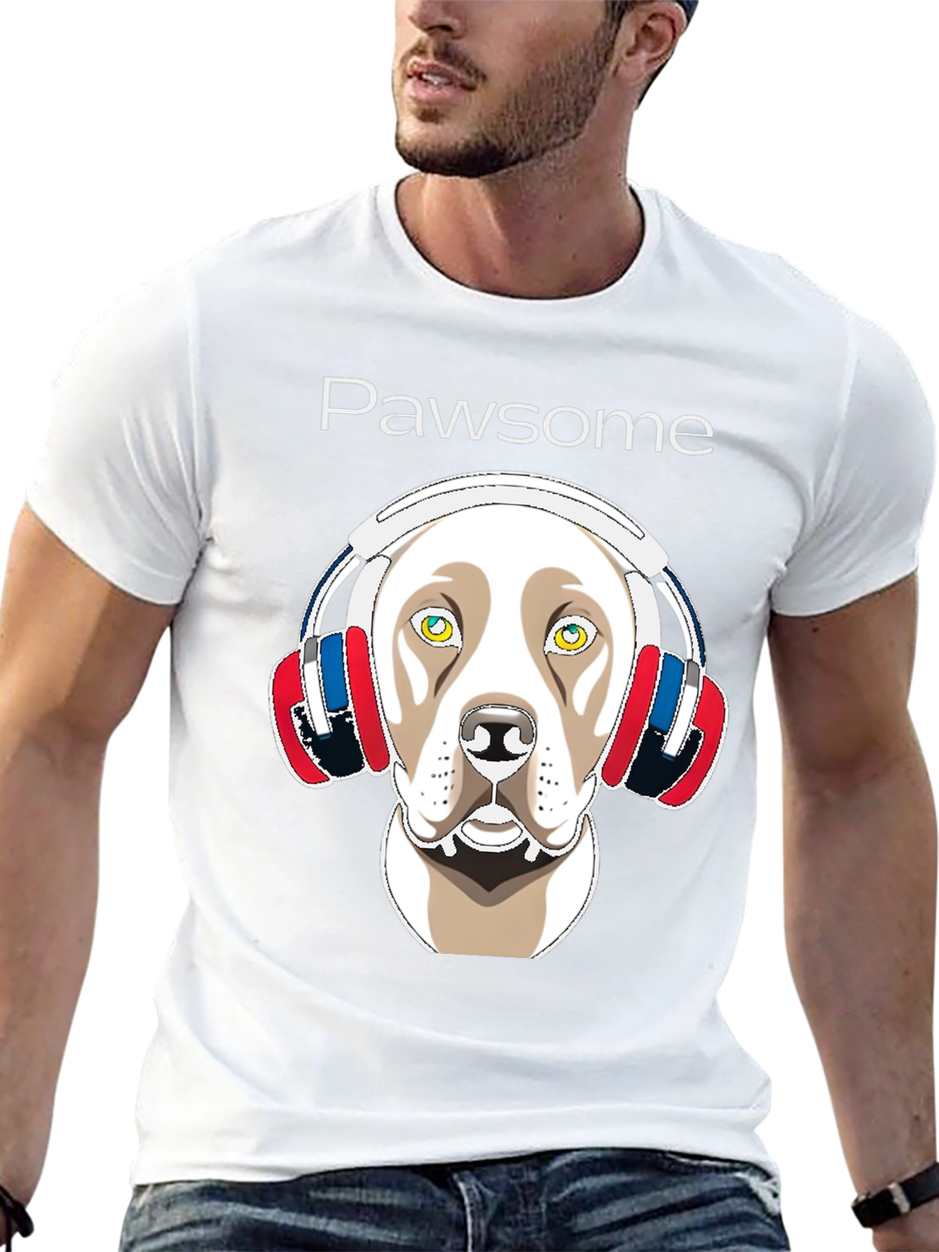 Pawsome Dog Graphic Tee