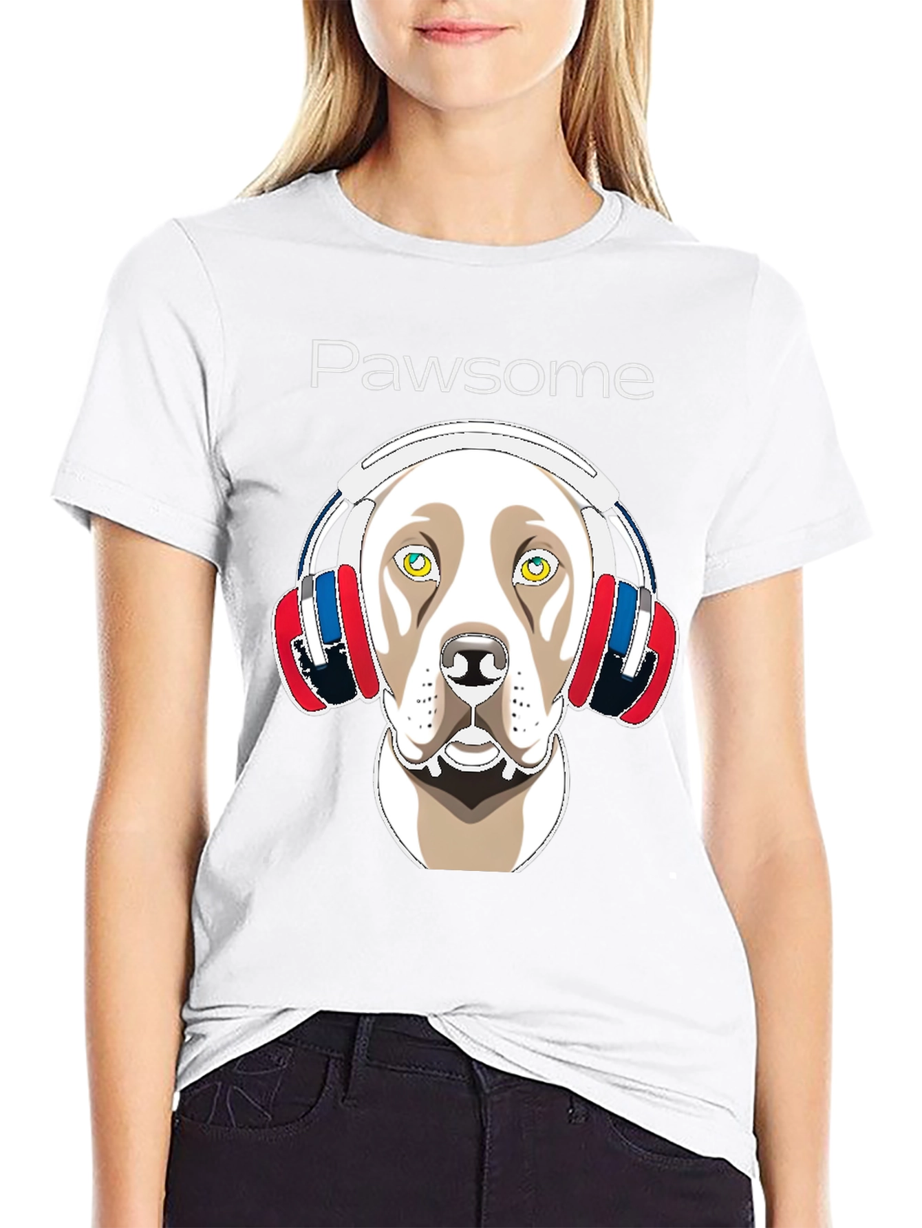 Pawsome Dog Graphic Tee