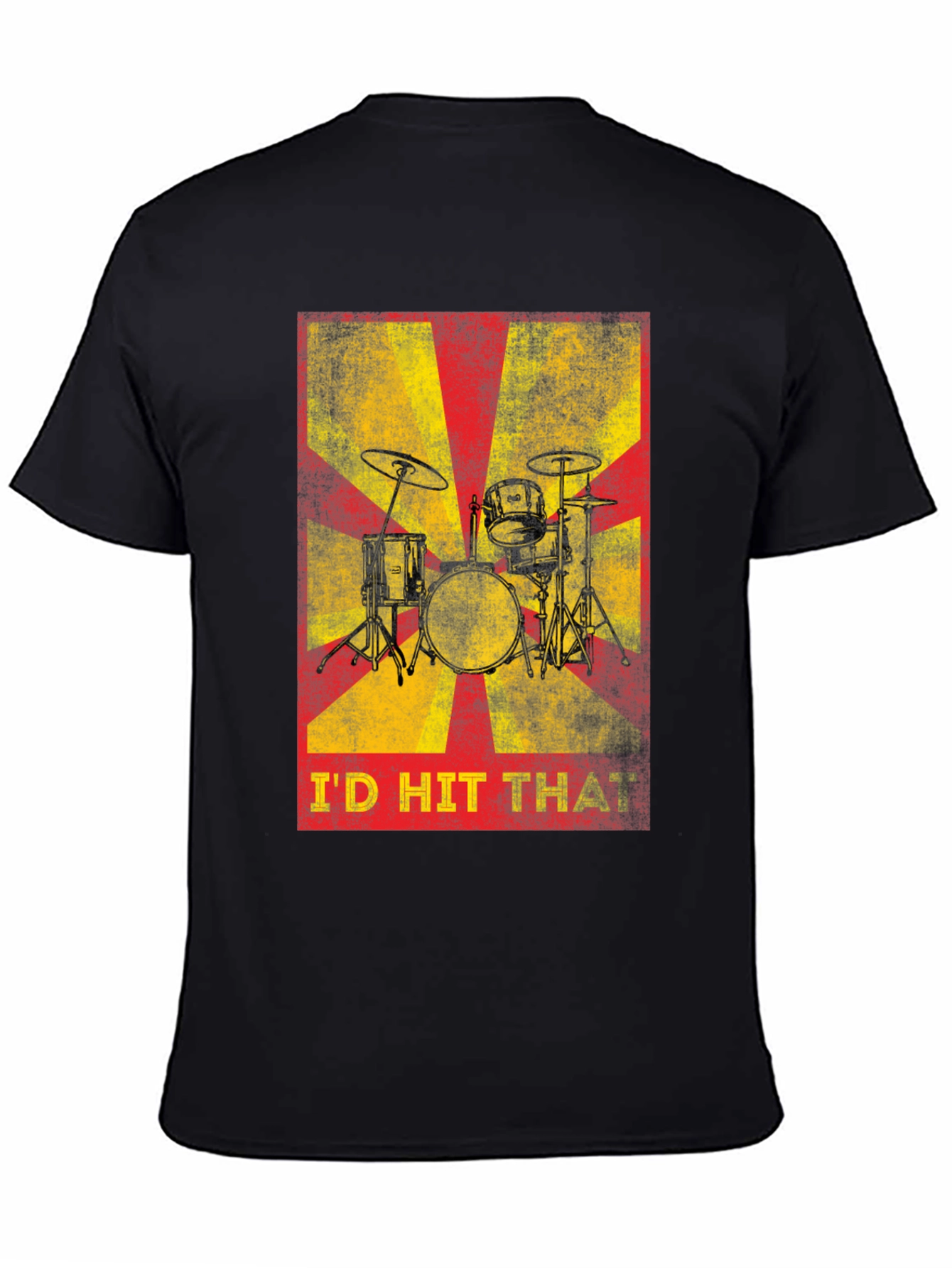 Id Hit That Drum Set T-Shirt