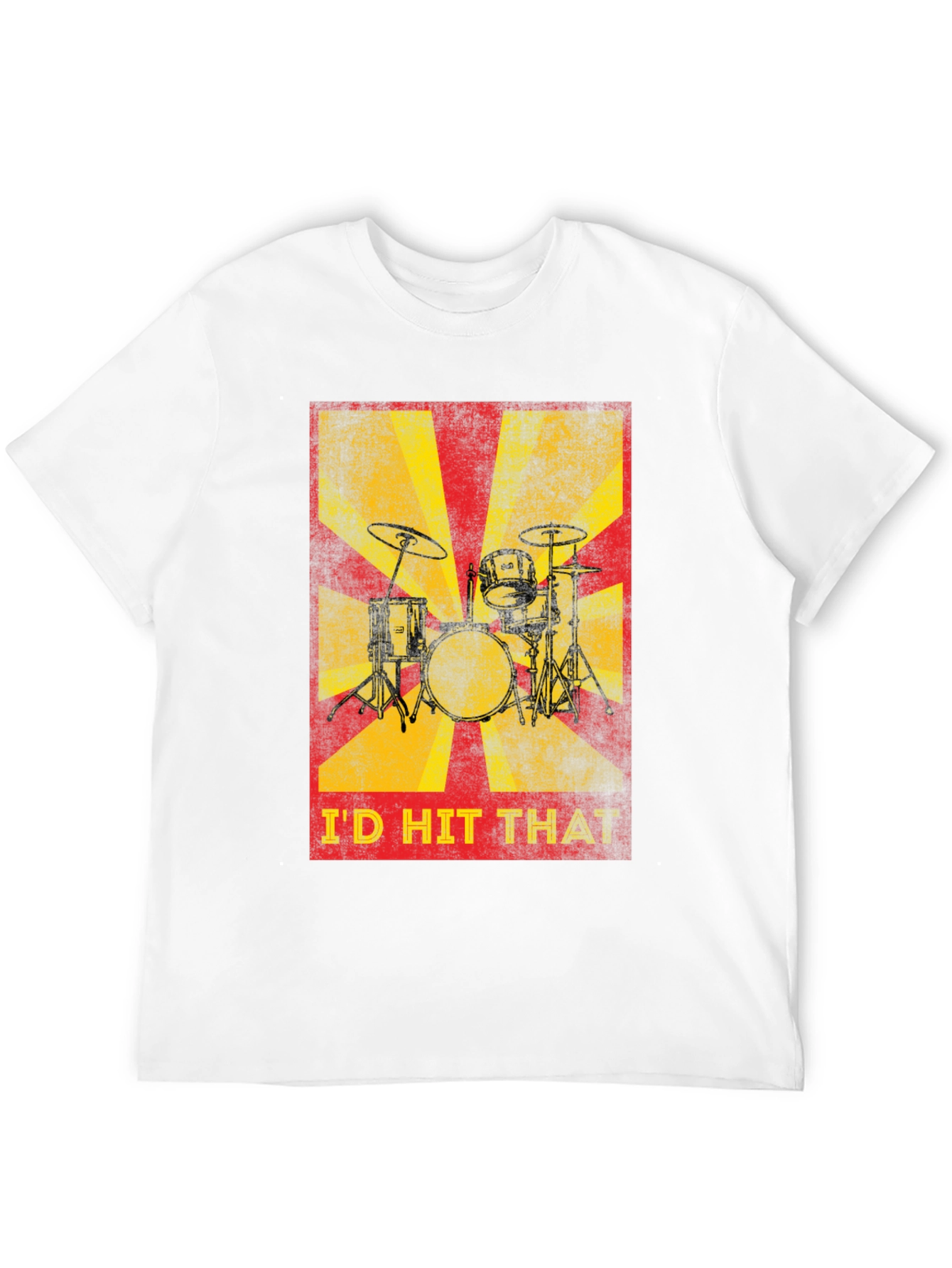 Id Hit That Drum Set T-Shirt
