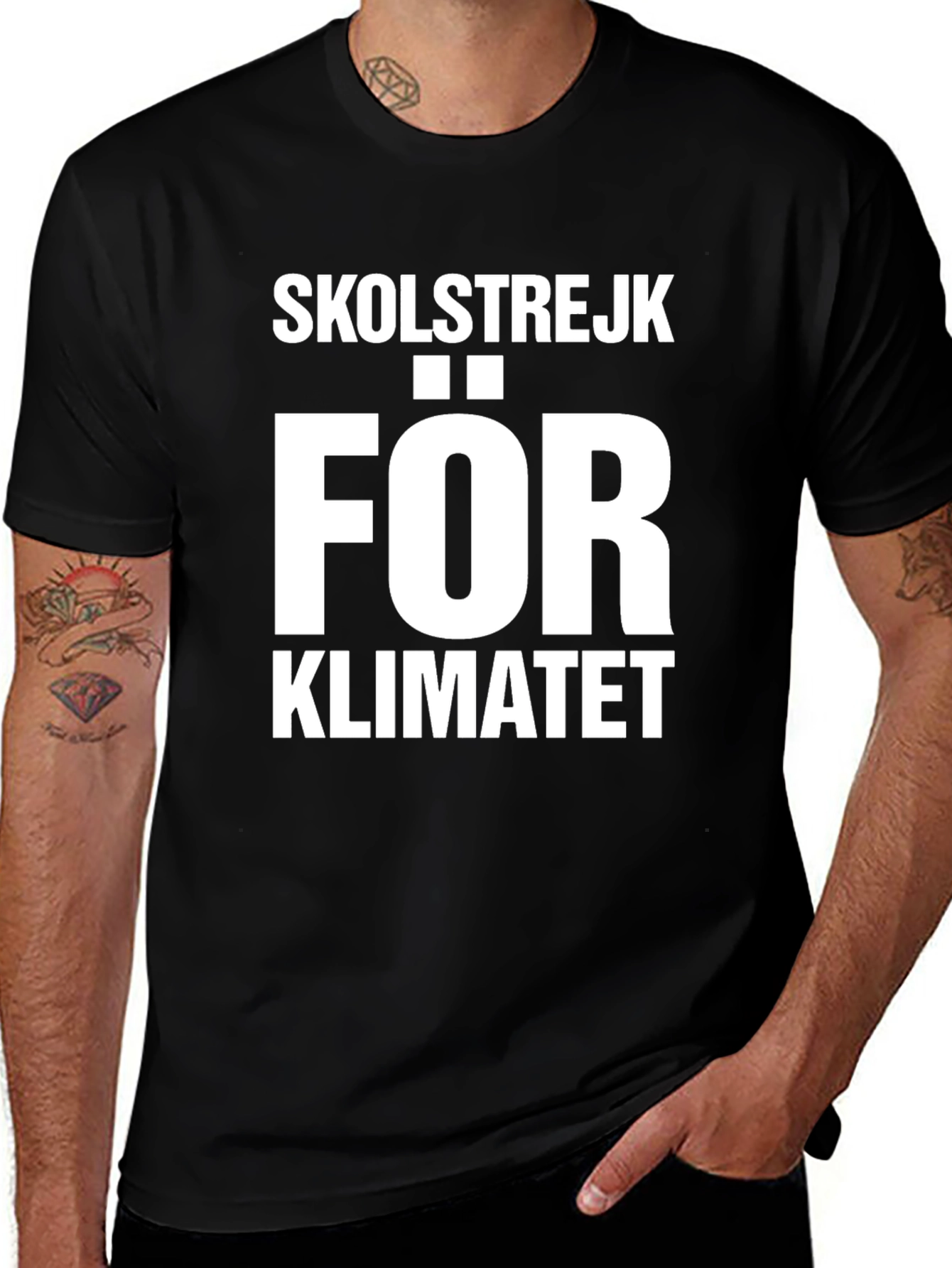 Skolstrejk För Klimatet Graphic T-Shirt