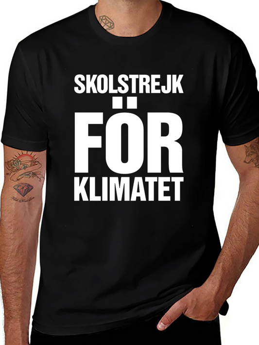 Skolstrejk För Klimatet Graphic T-Shirt