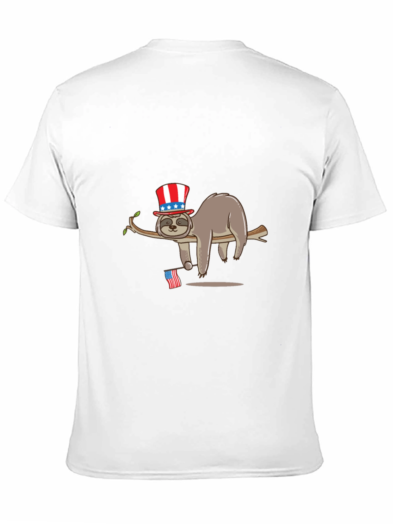 Patriotic Sloth T-Shirt