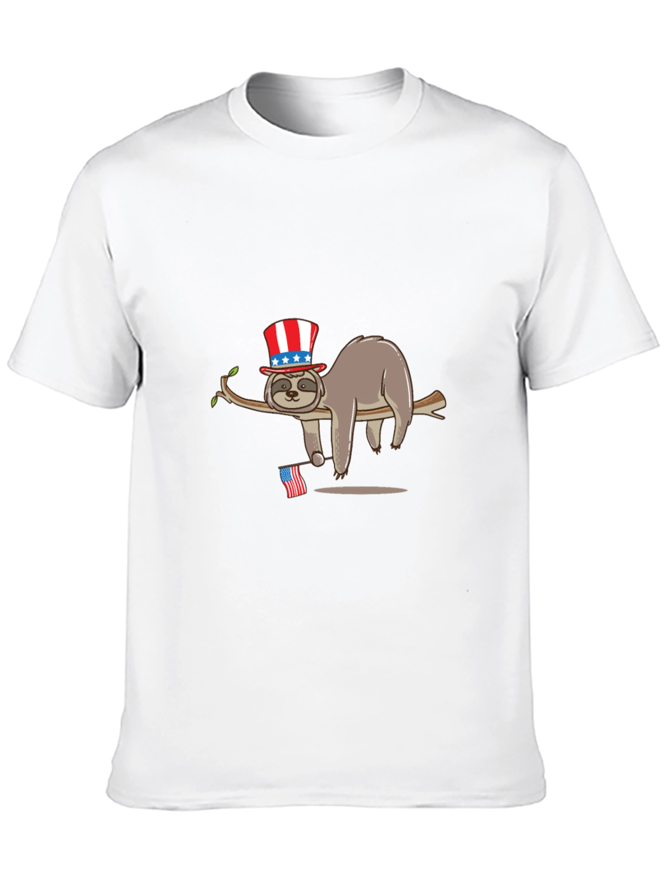 Patriotic Sloth T-Shirt