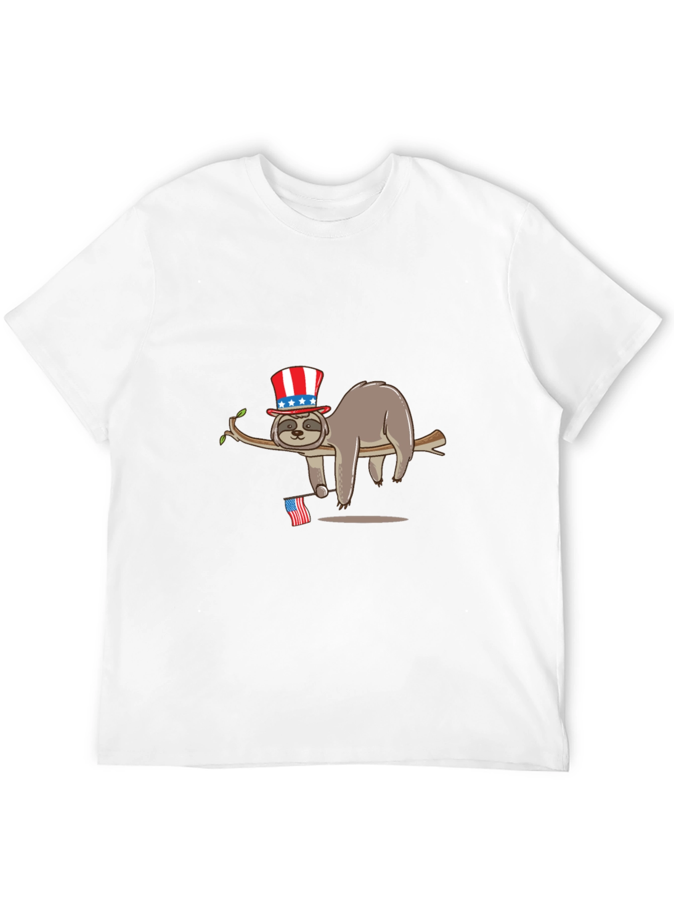 Patriotic Sloth T-Shirt