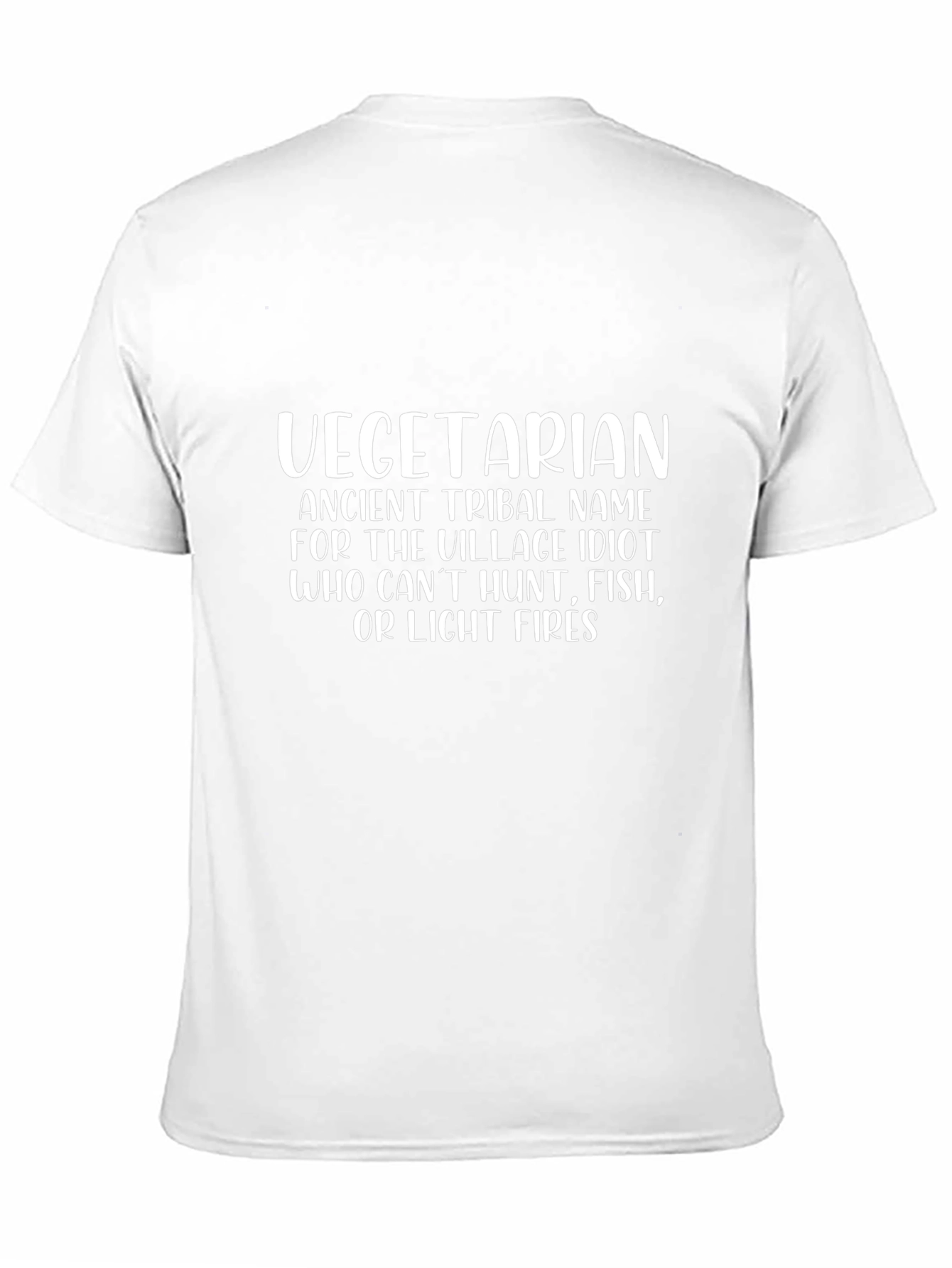 Vegetarian Tribal Name Funny Graphic Tee