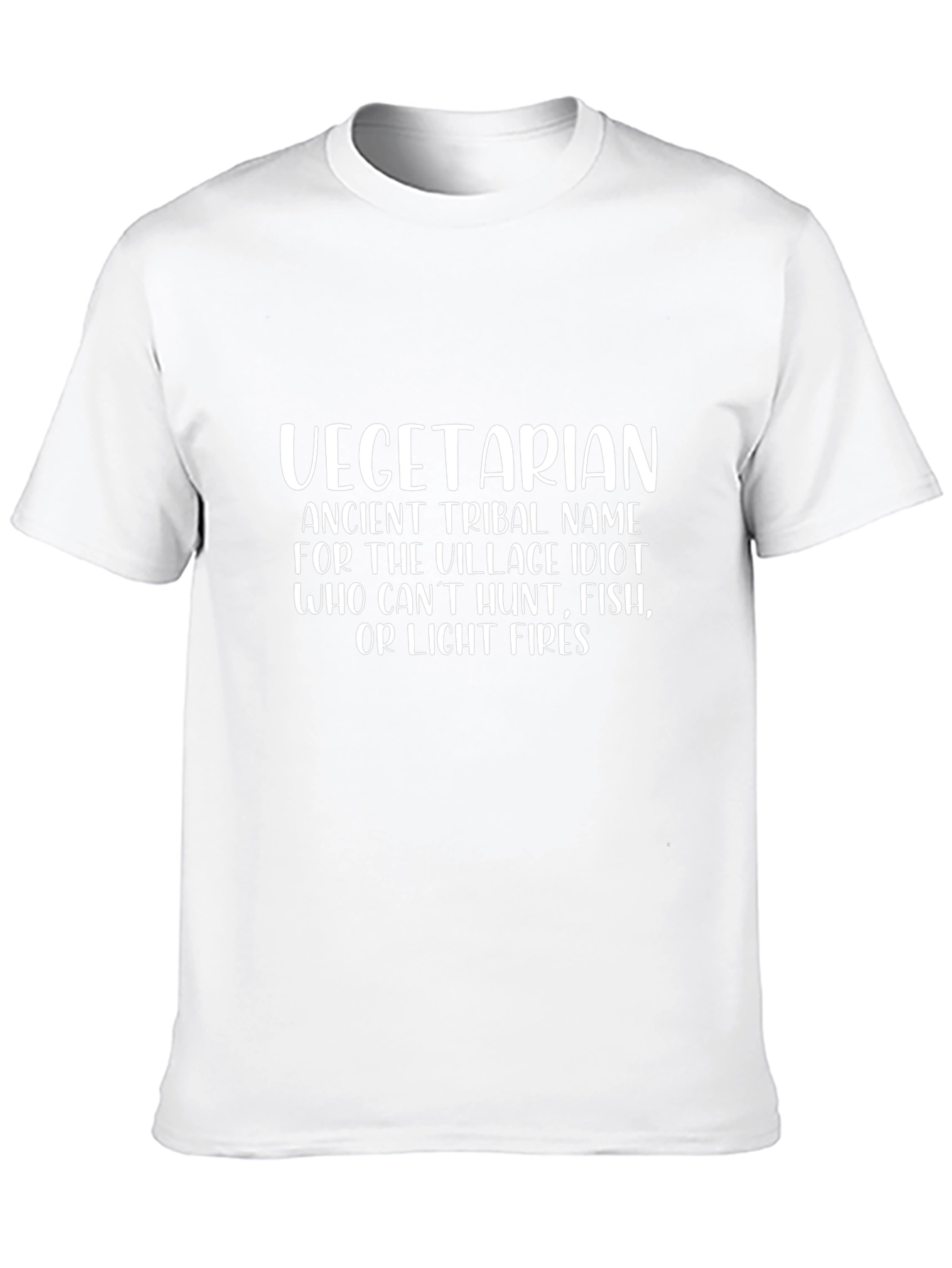 Vegetarian Tribal Name Funny Graphic Tee