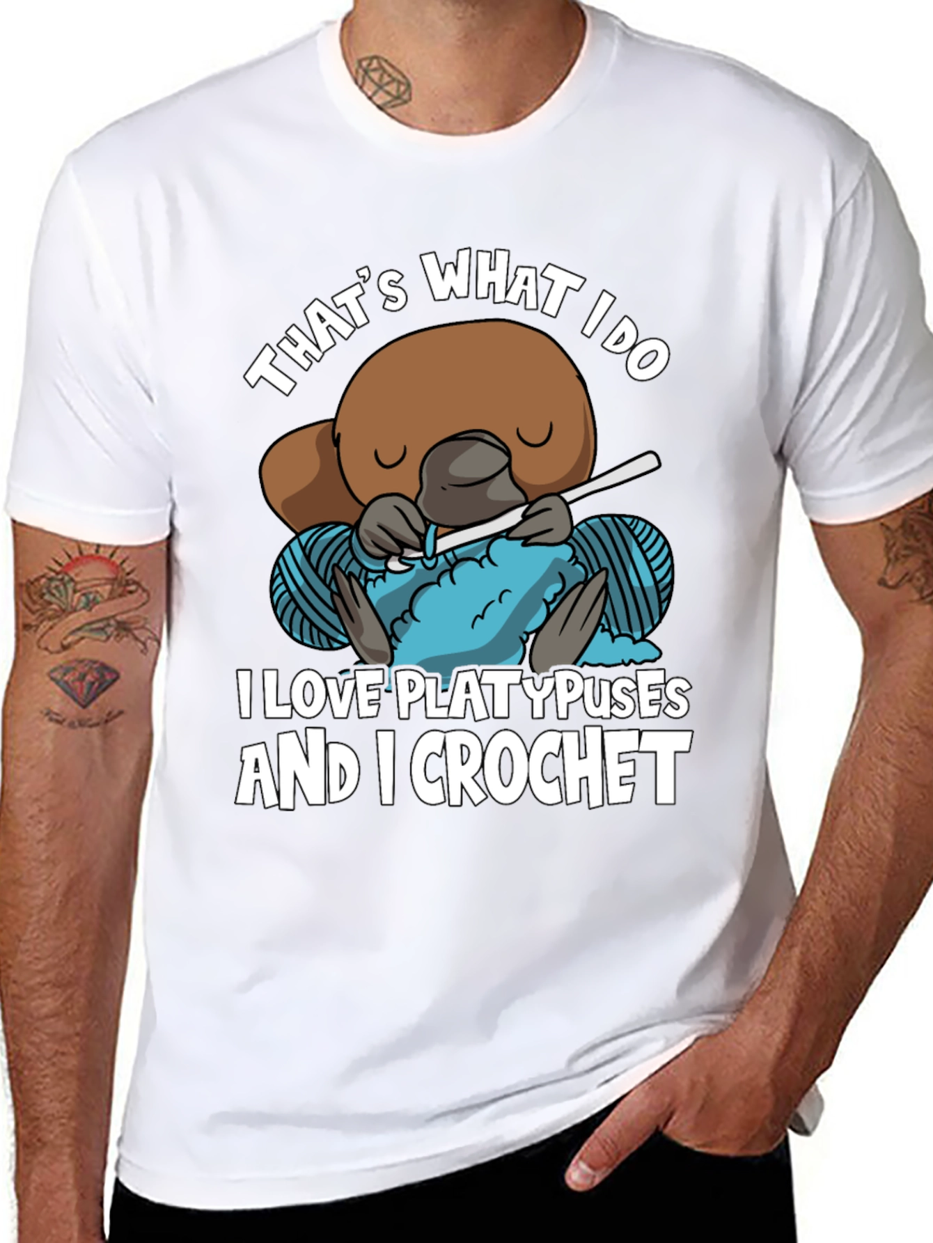 Thats What I Do Platypus T-Shirt