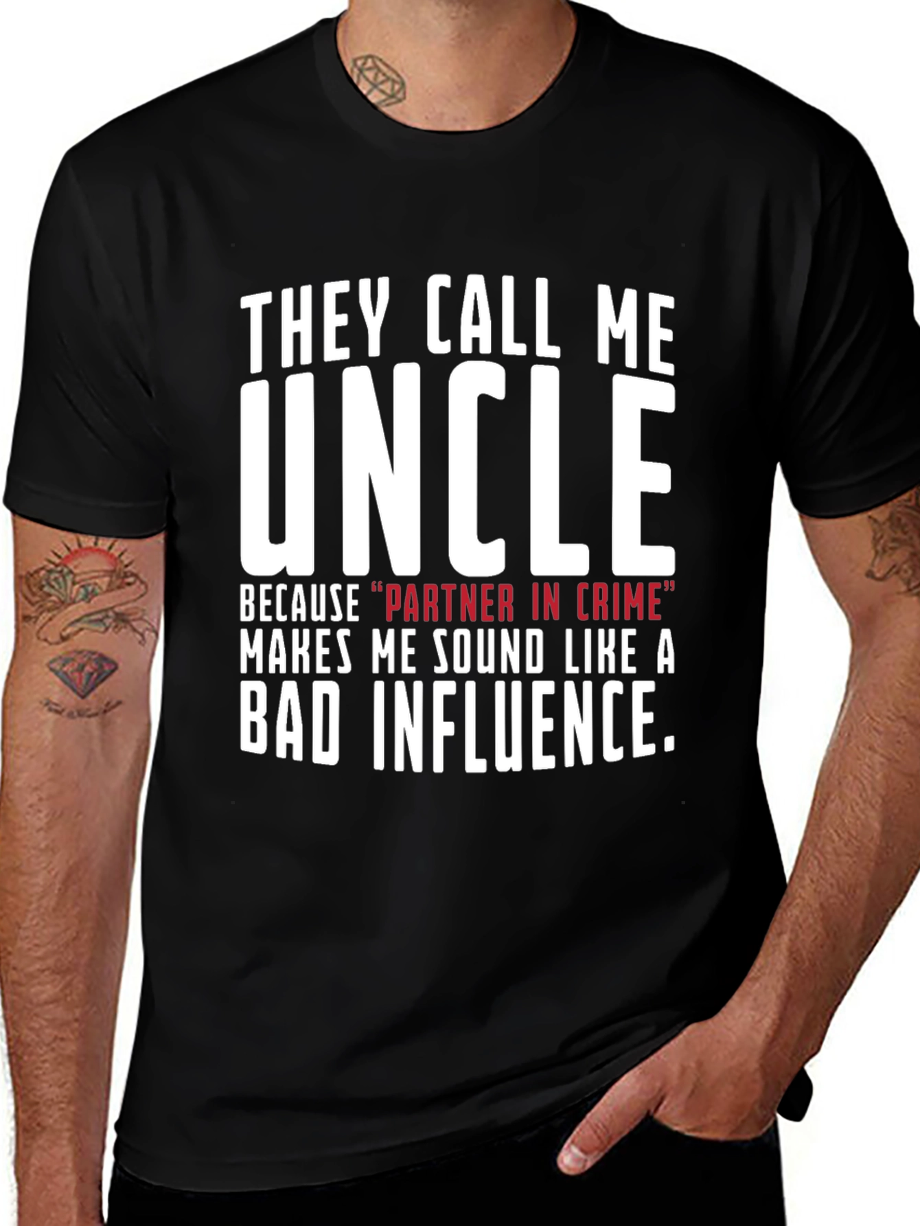 They Call Me Uncle Graphic T-Shirt
