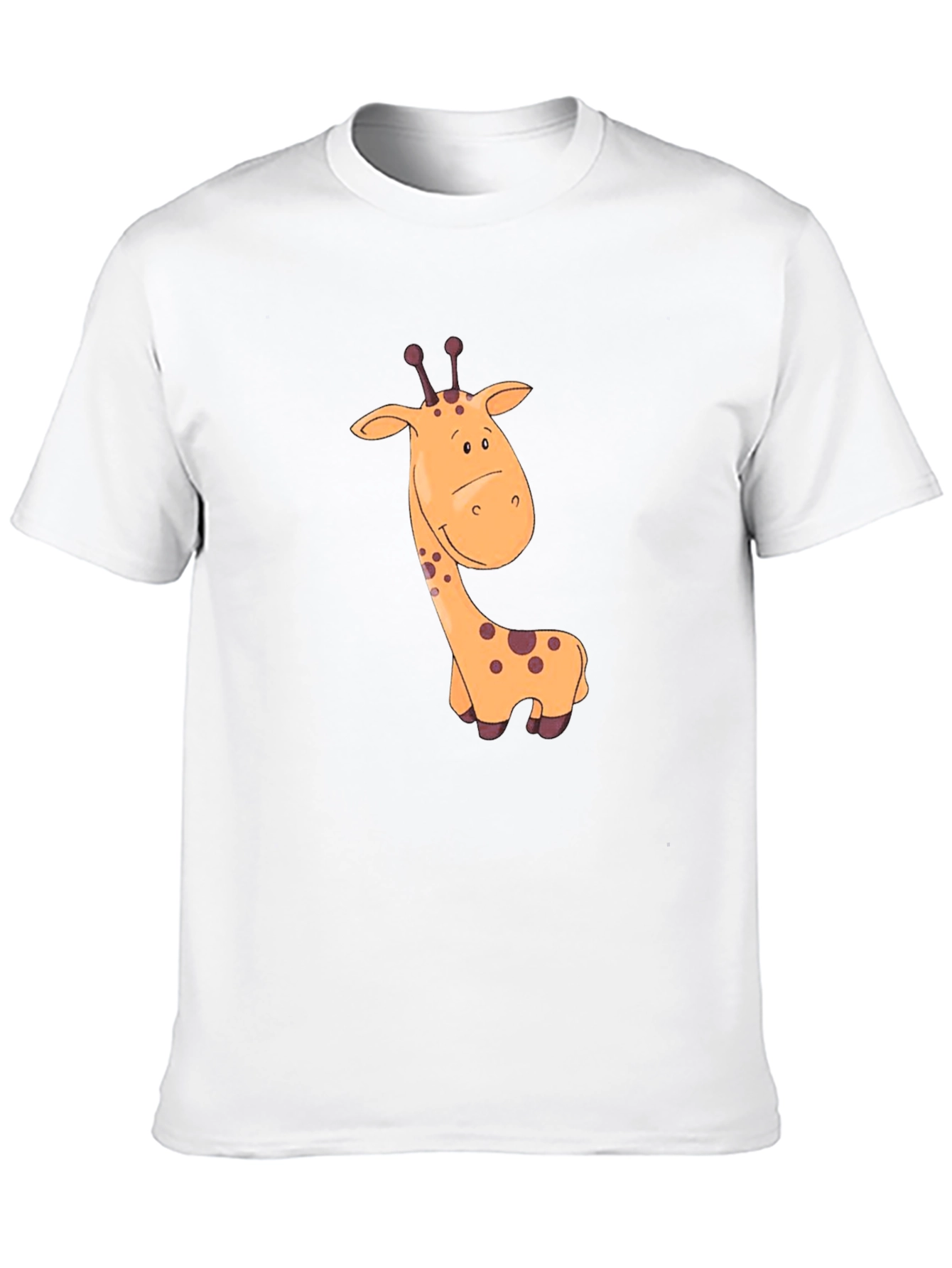 Giraffe Graphic Black T-Shirt