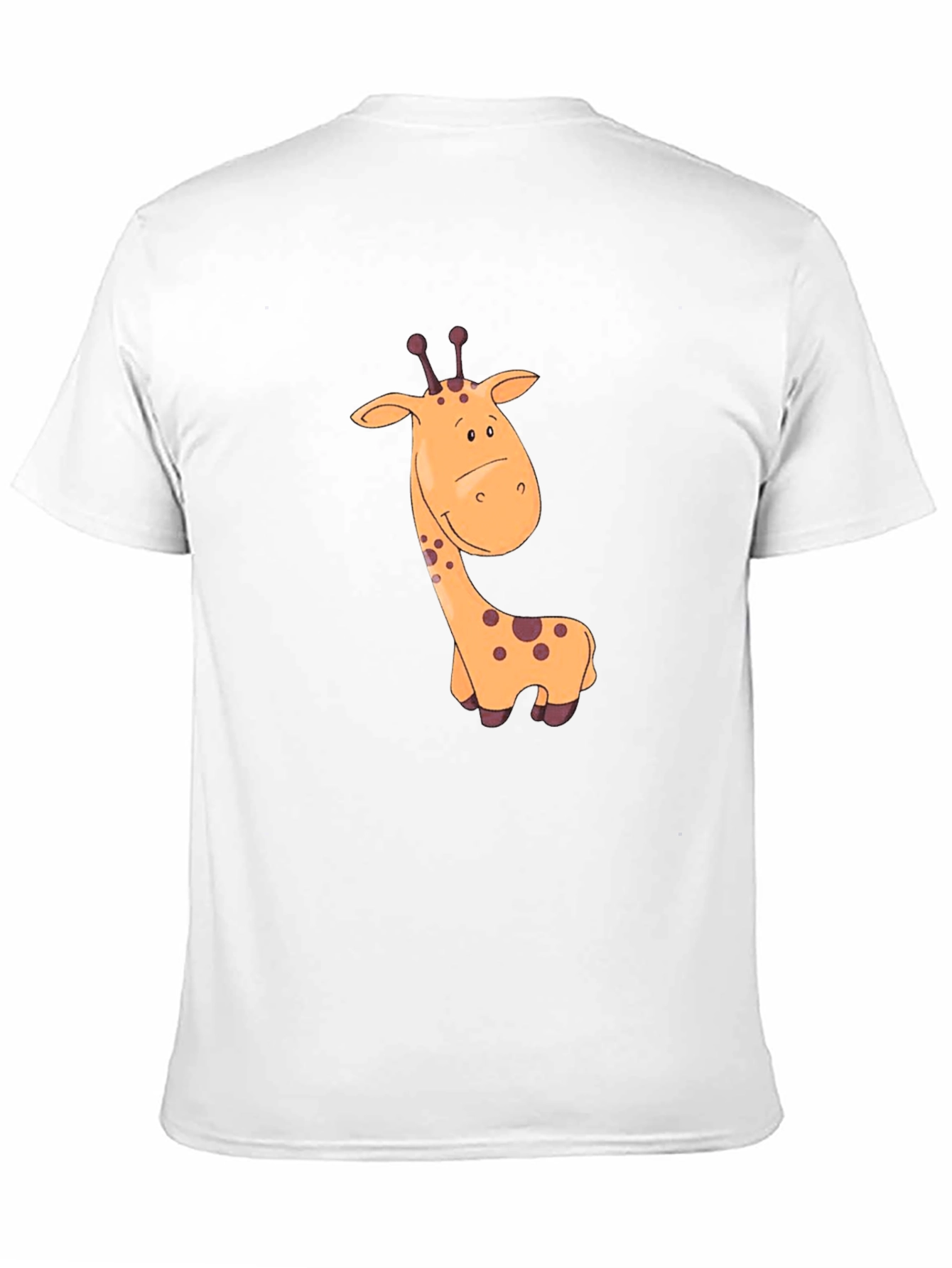 Giraffe Graphic Black T-Shirt