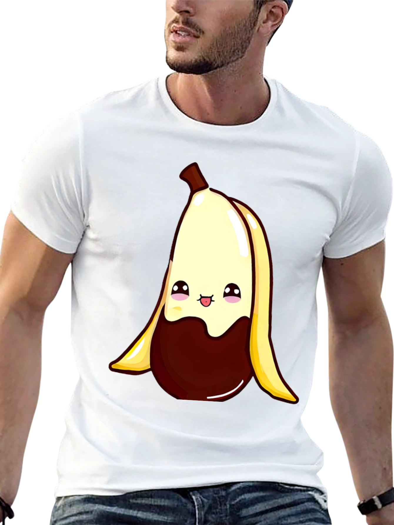 Cute Banana Graphic T-Shirt