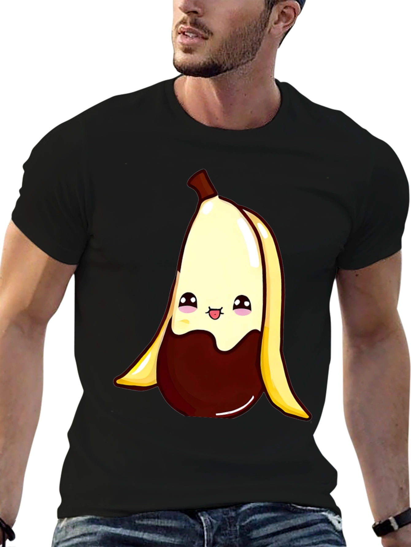 Cute Banana Graphic T-Shirt