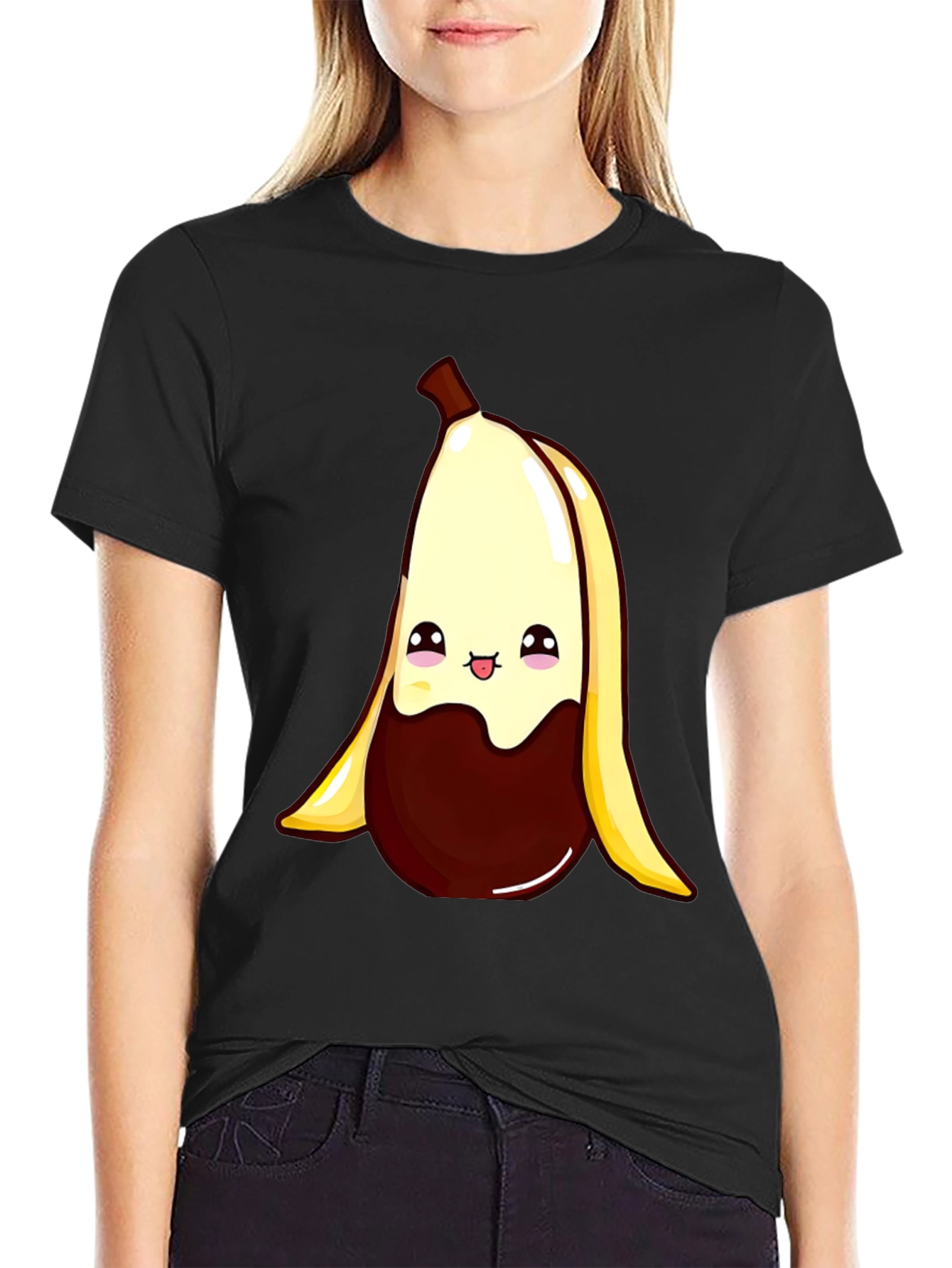 Cute Banana Graphic T-Shirt