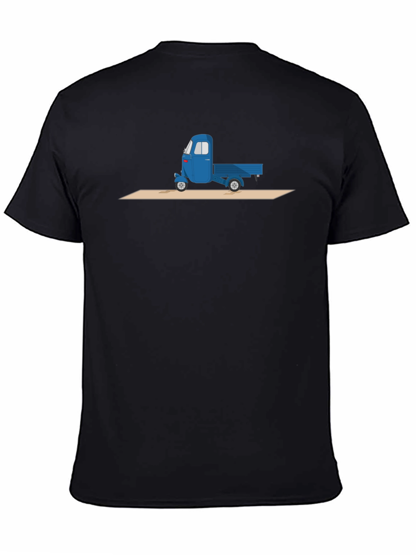 Blue Truck Graphic Tee - Unique Design