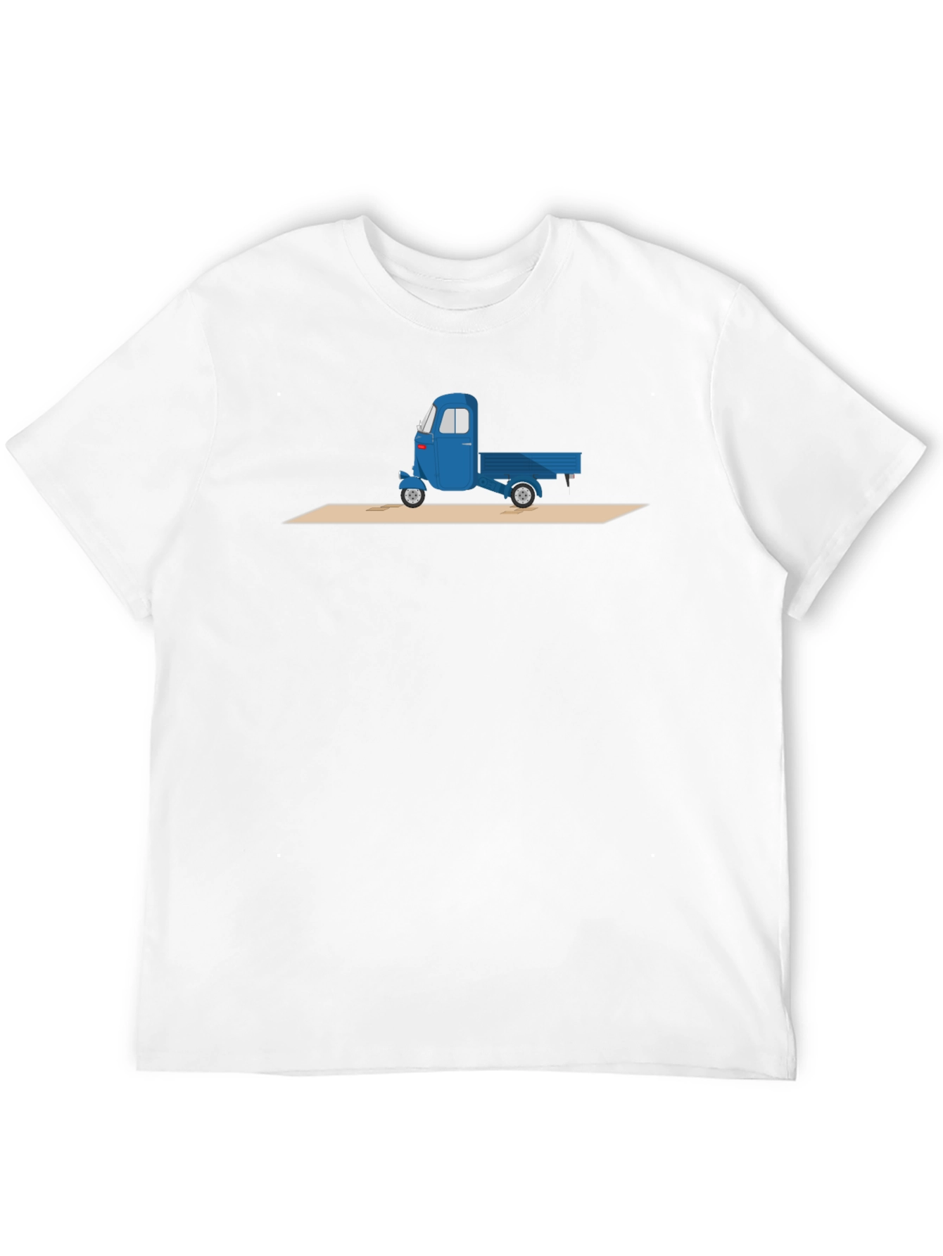 Blue Truck Graphic Tee - Unique Design