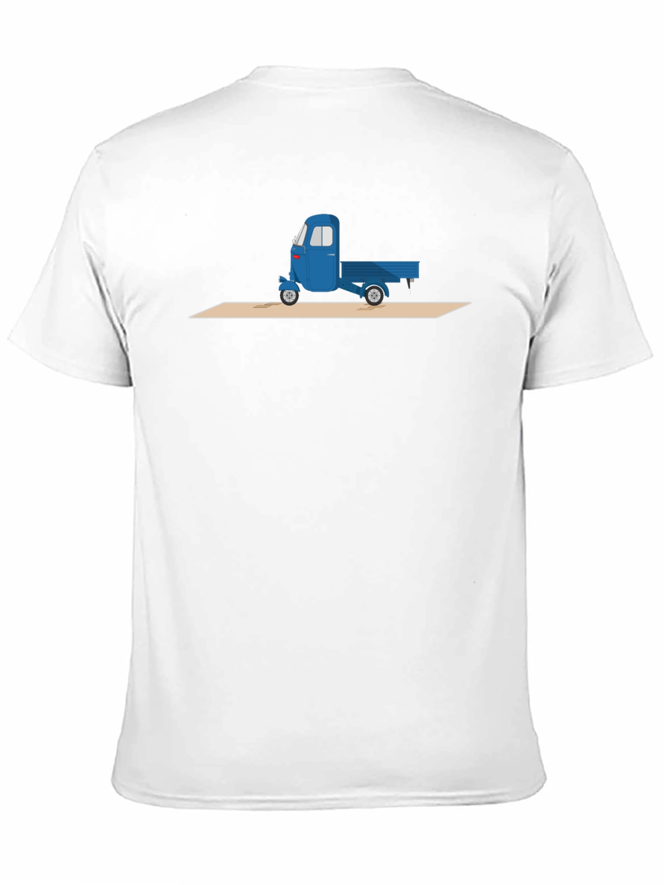 Blue Truck Graphic Tee - Unique Design
