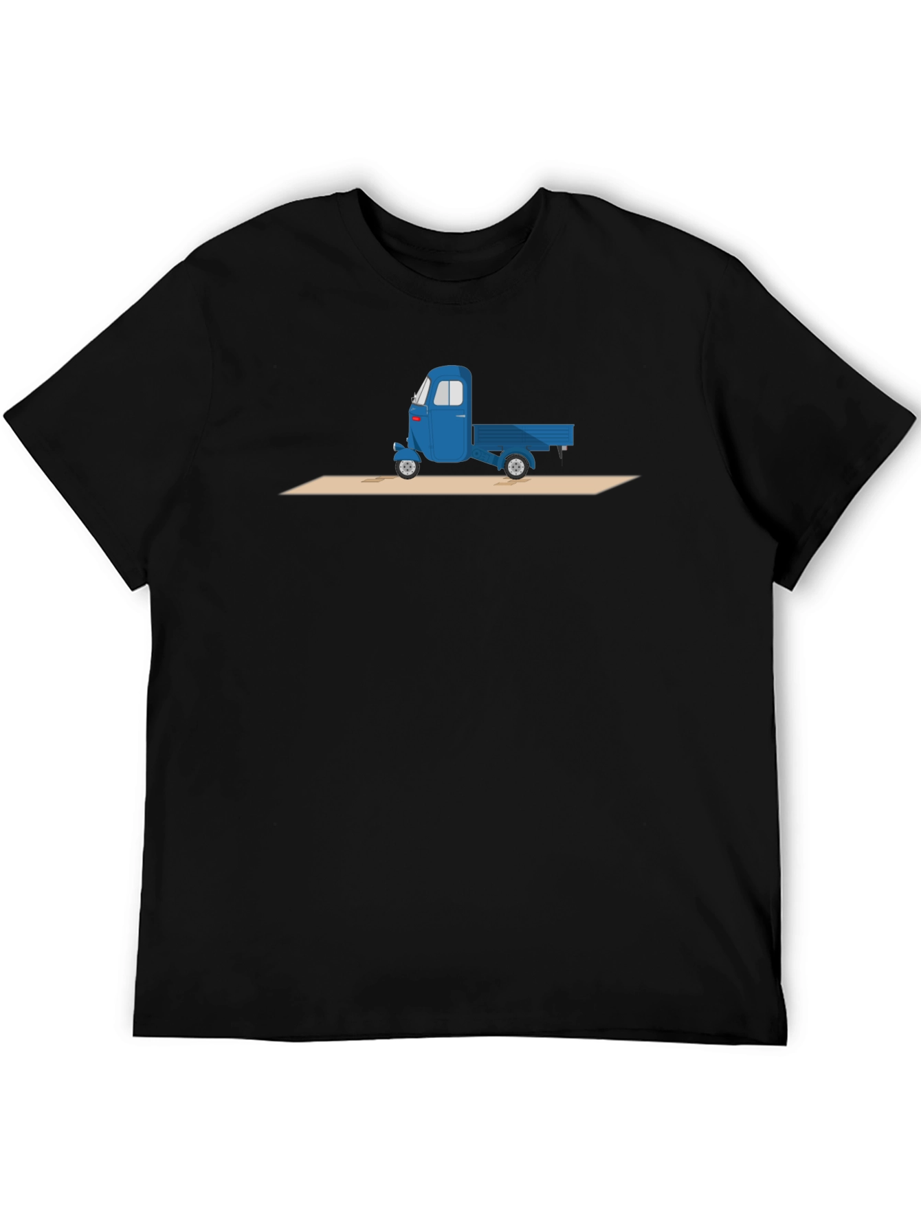 Blue Truck Graphic Tee - Unique Design