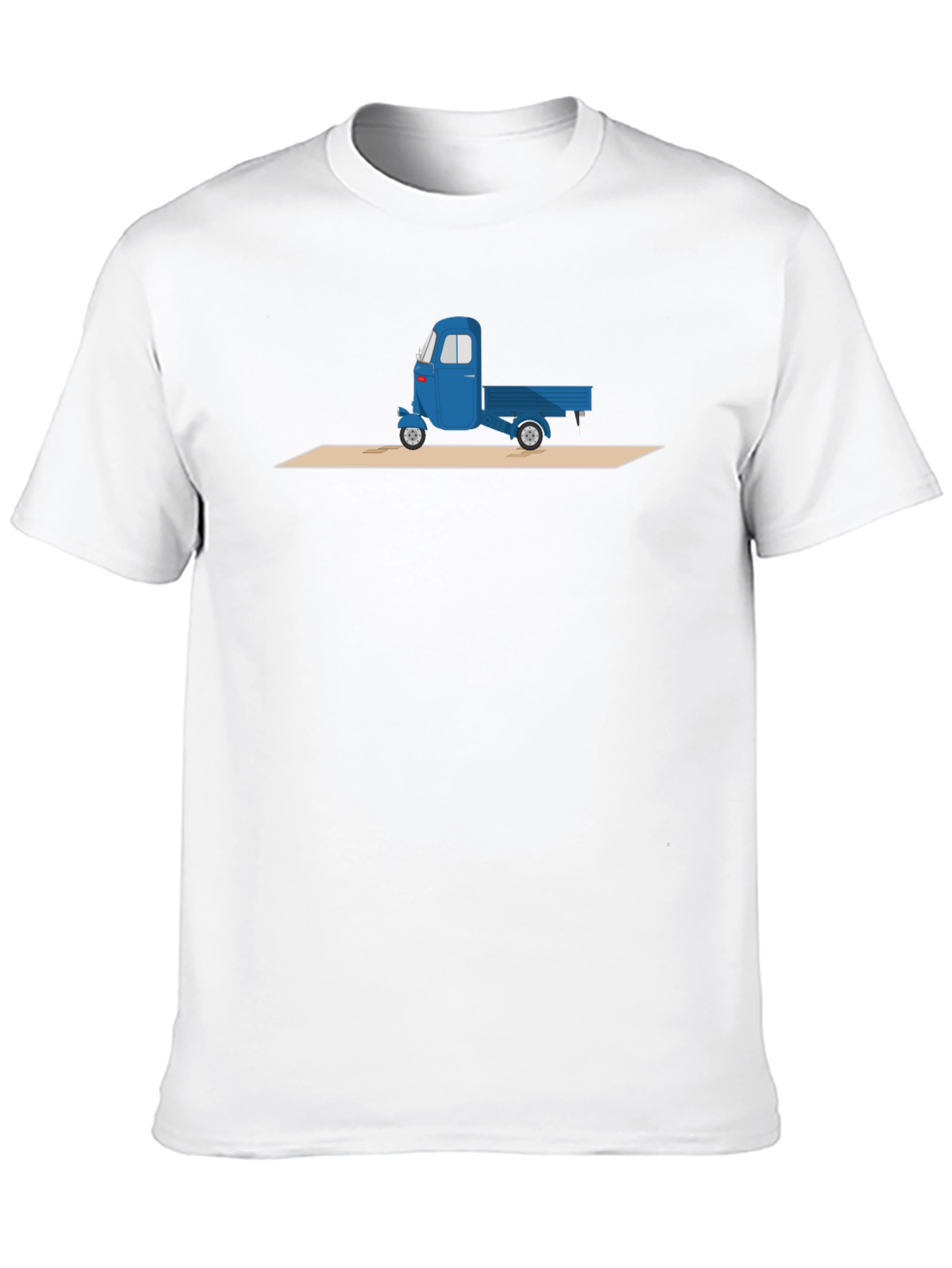 Blue Truck Graphic Tee - Unique Design