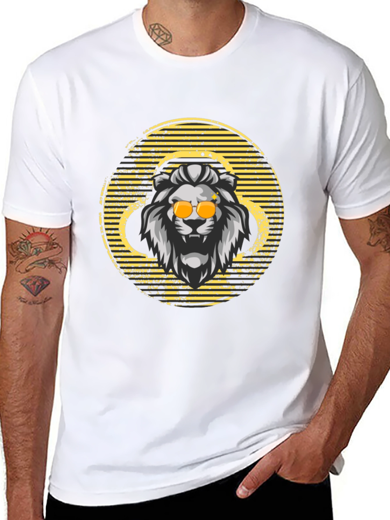 Cool Lion Graphic Tee