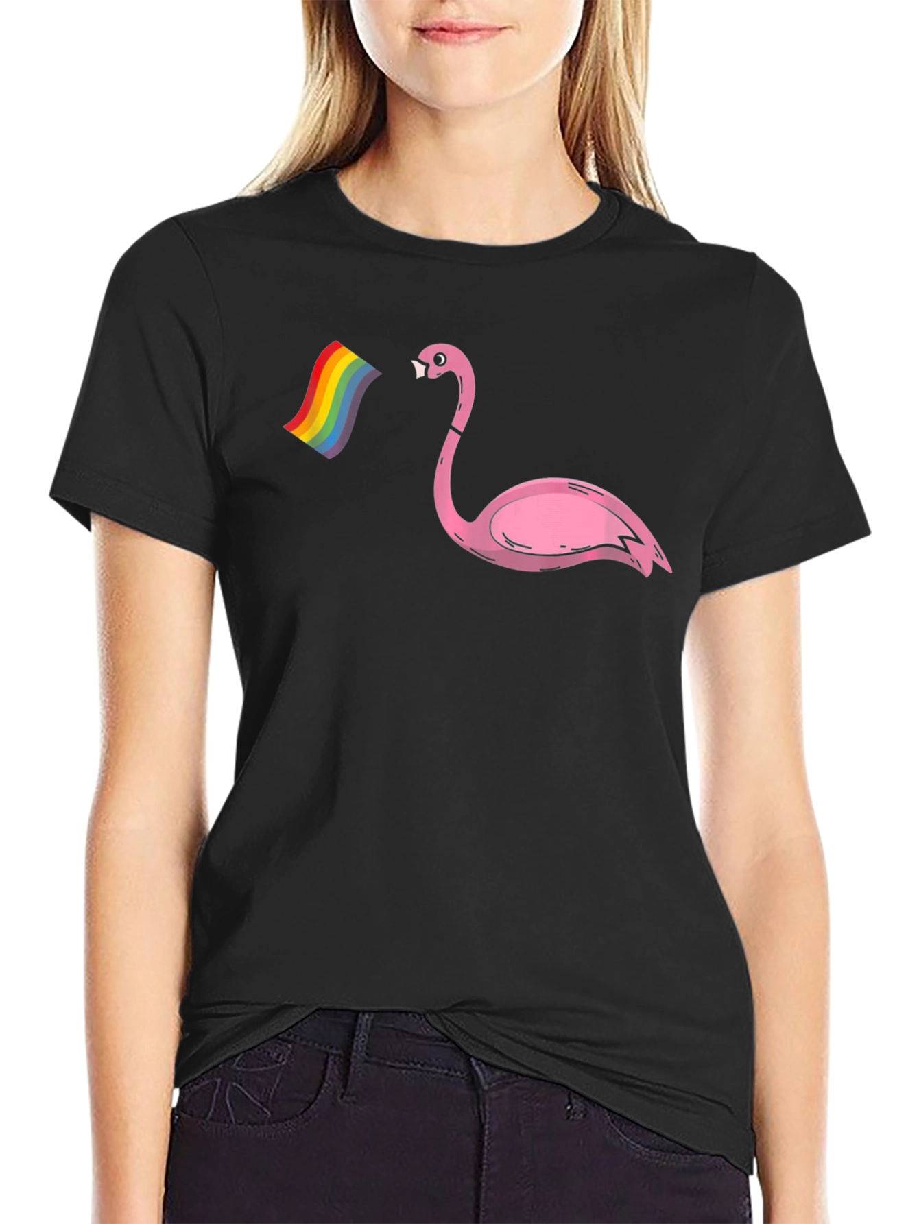 Flamingo Pride Graphic Tee