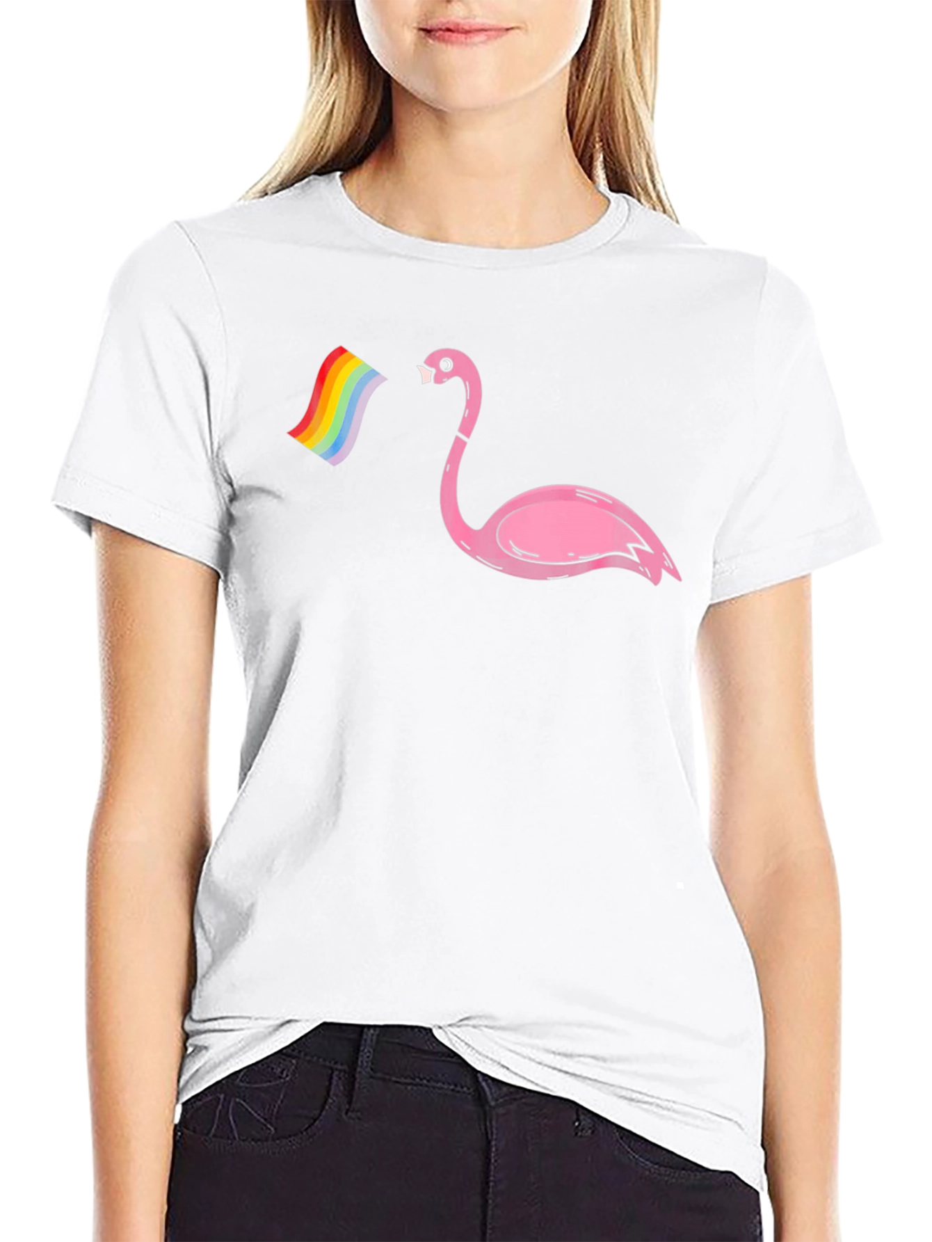 Flamingo Pride Graphic Tee