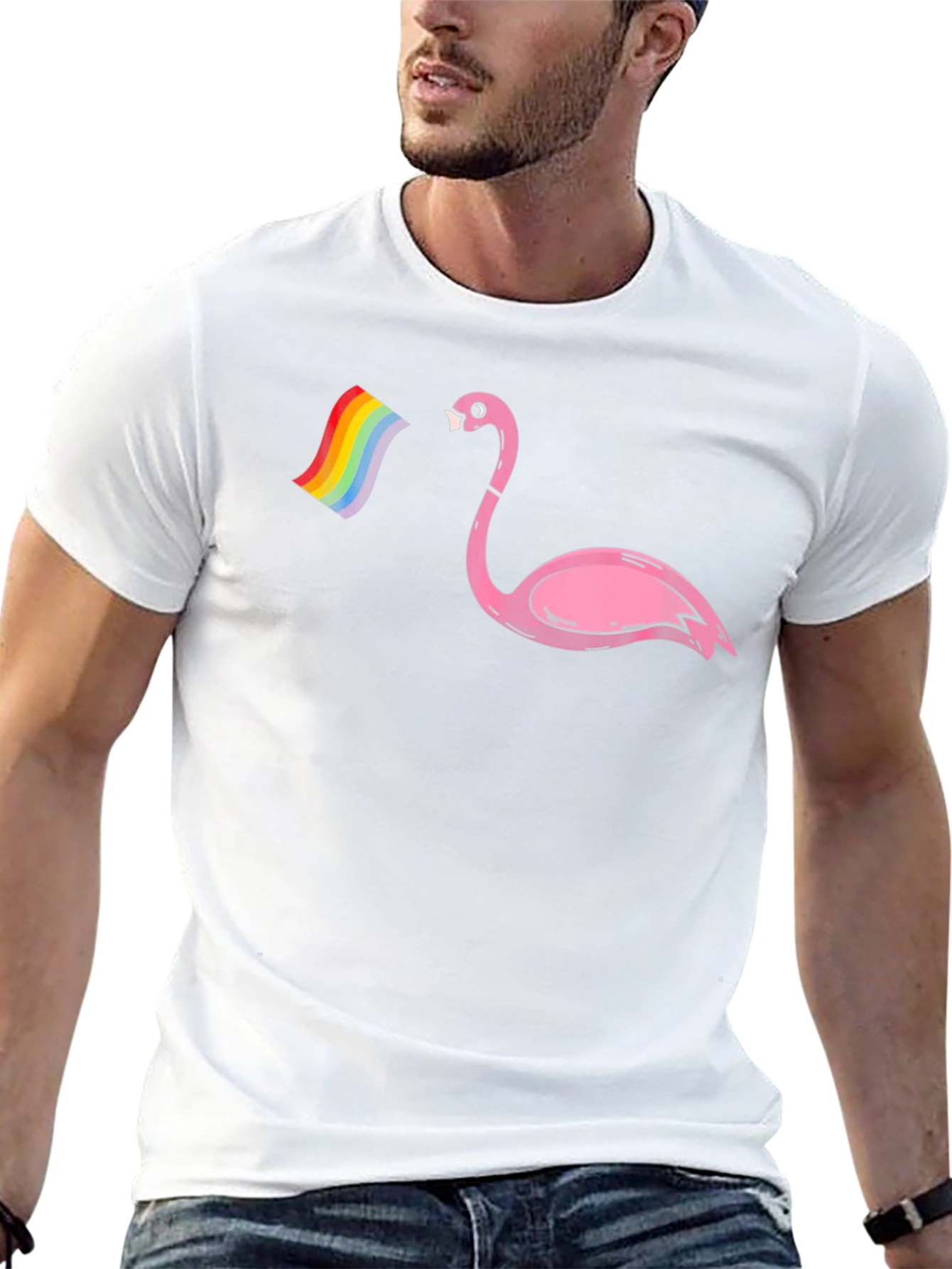 Flamingo Pride Graphic Tee