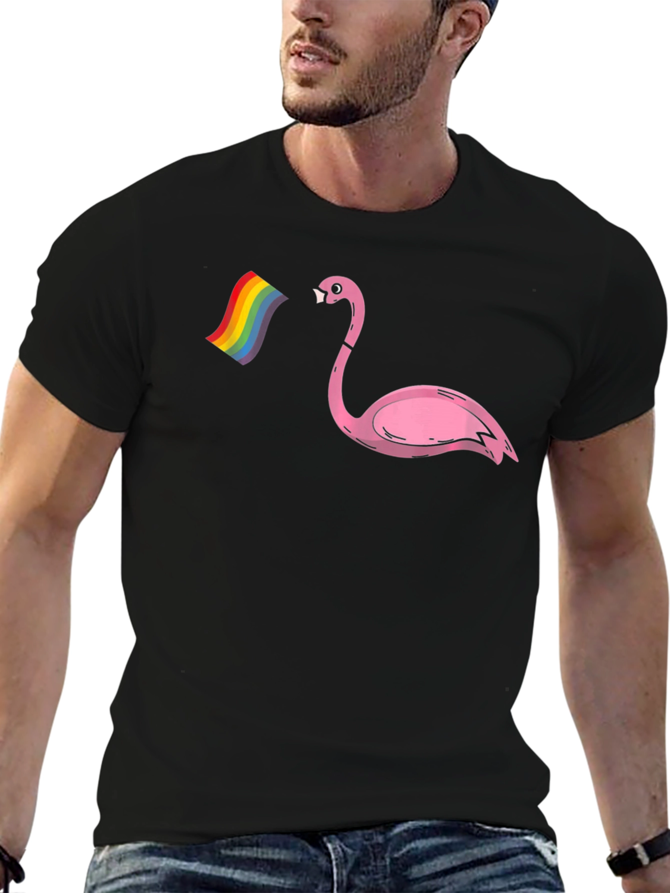 Flamingo Pride Graphic Tee